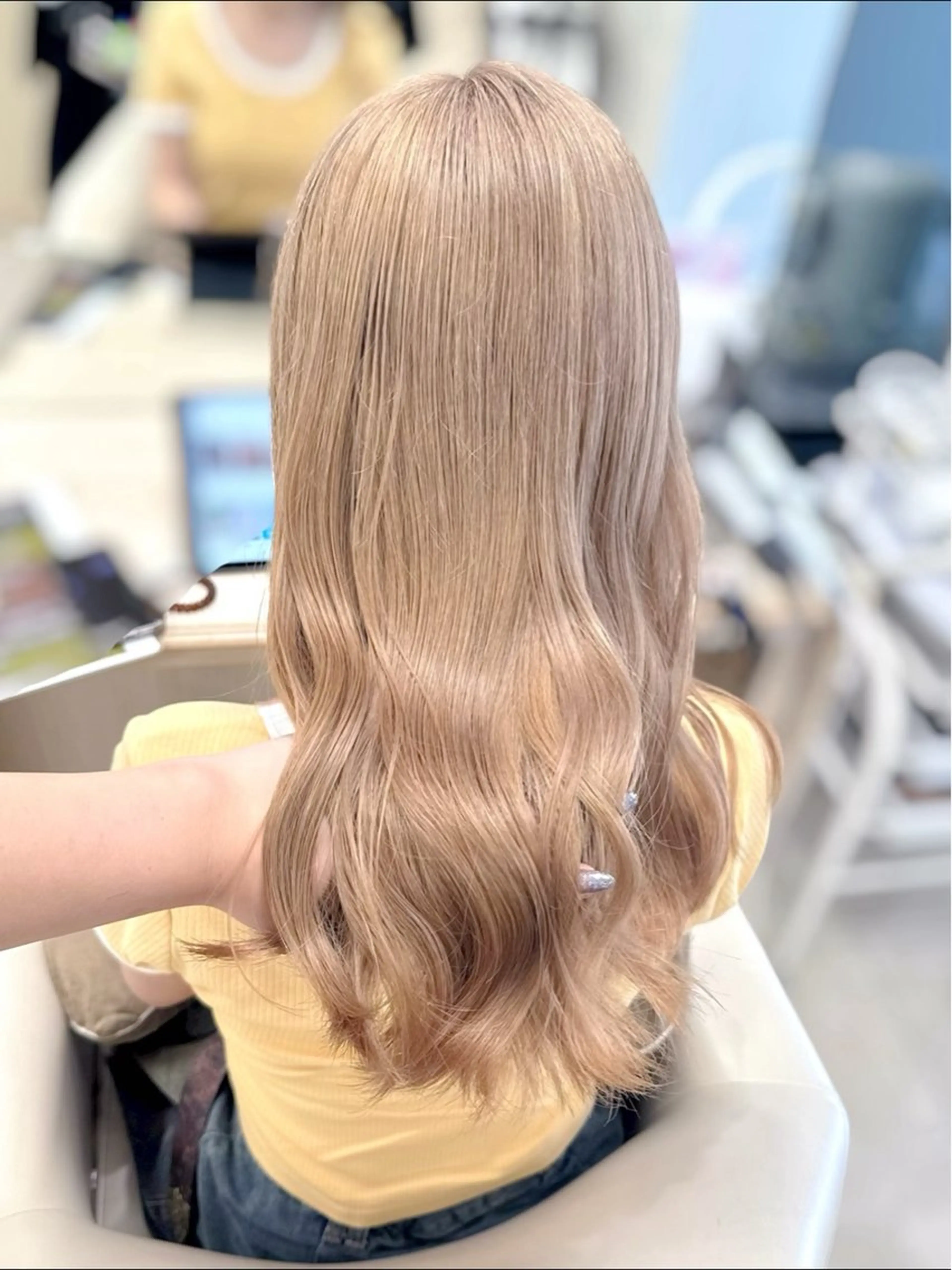 ロング カラー ヘアアレンジ 🍒KIKUCHI KANAE🍒のヘアスタイル