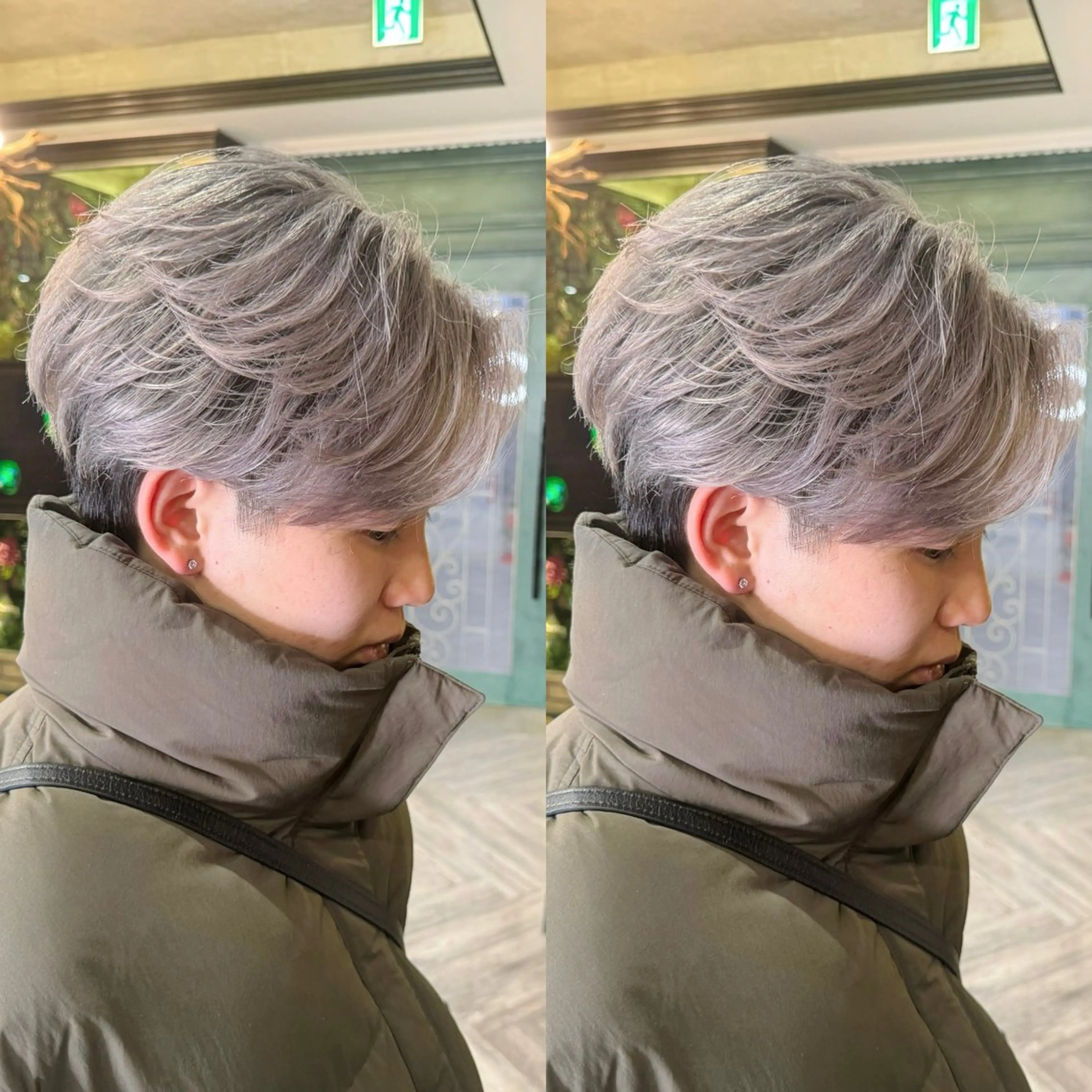 【メンズ】カット+カラーの写真