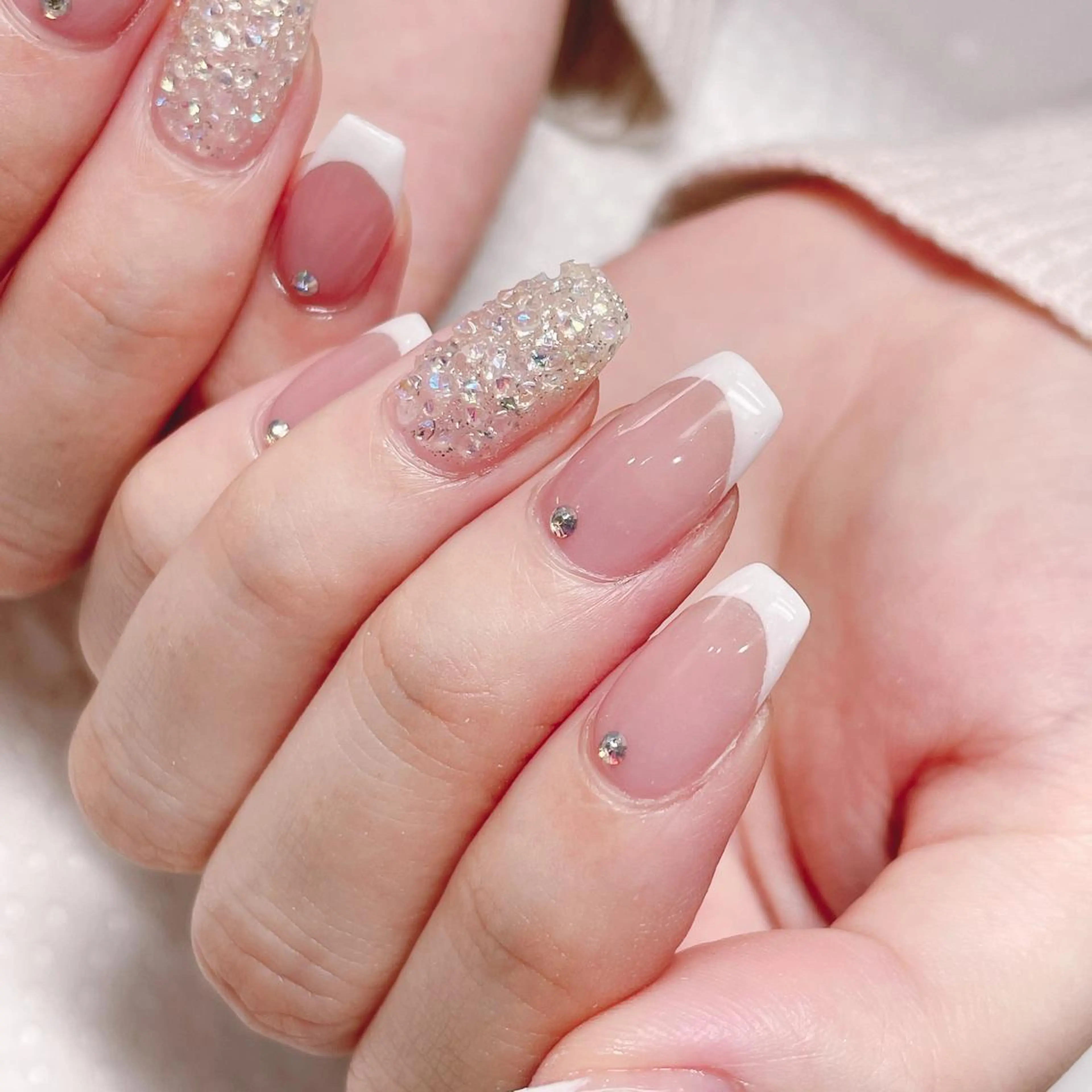 ネイル アートネイル フレンチネイル CHIARA nailsのネイルデザイン