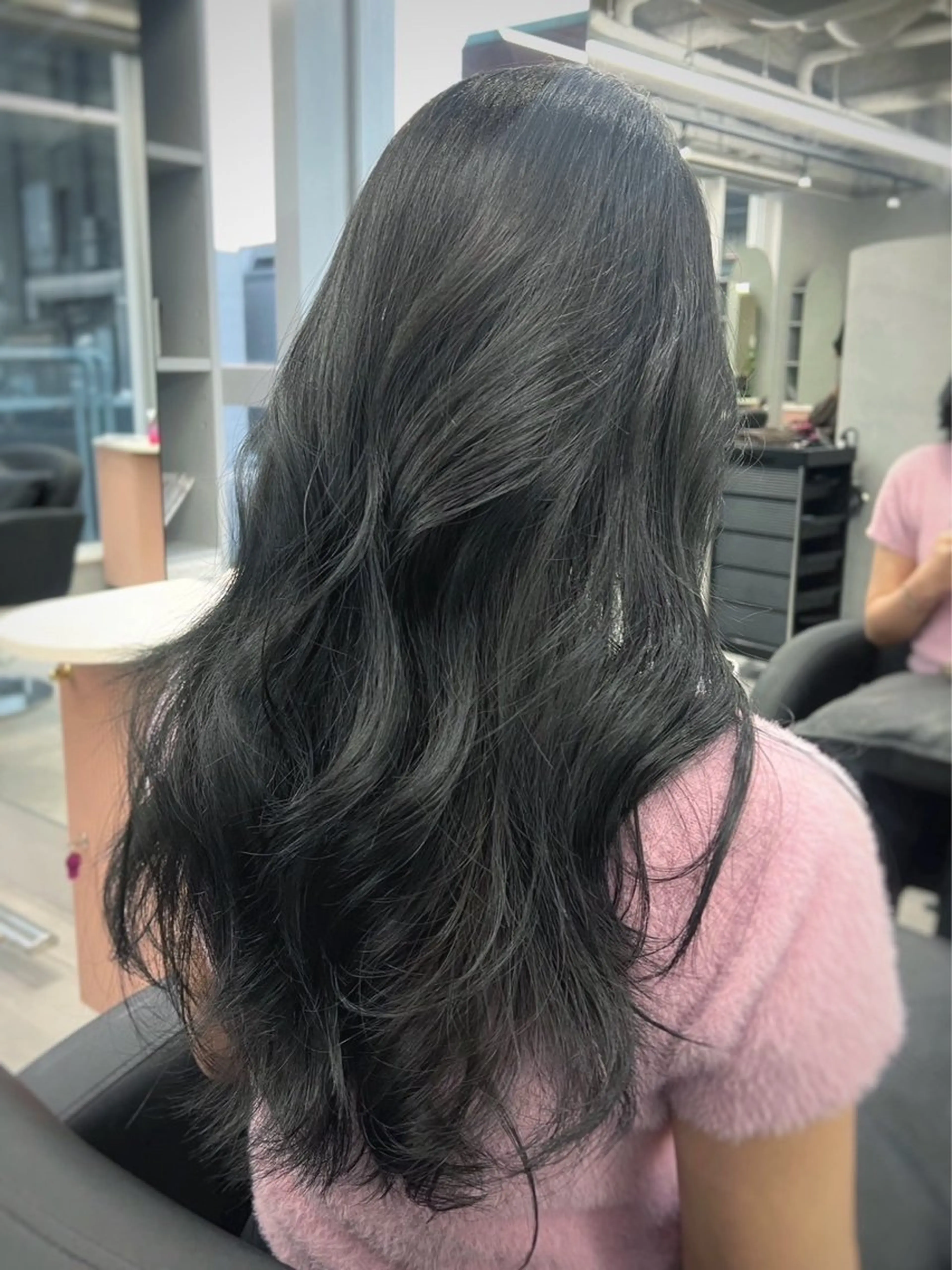 ロング カット カットモデル募集 島崎　凌のヘアスタイル