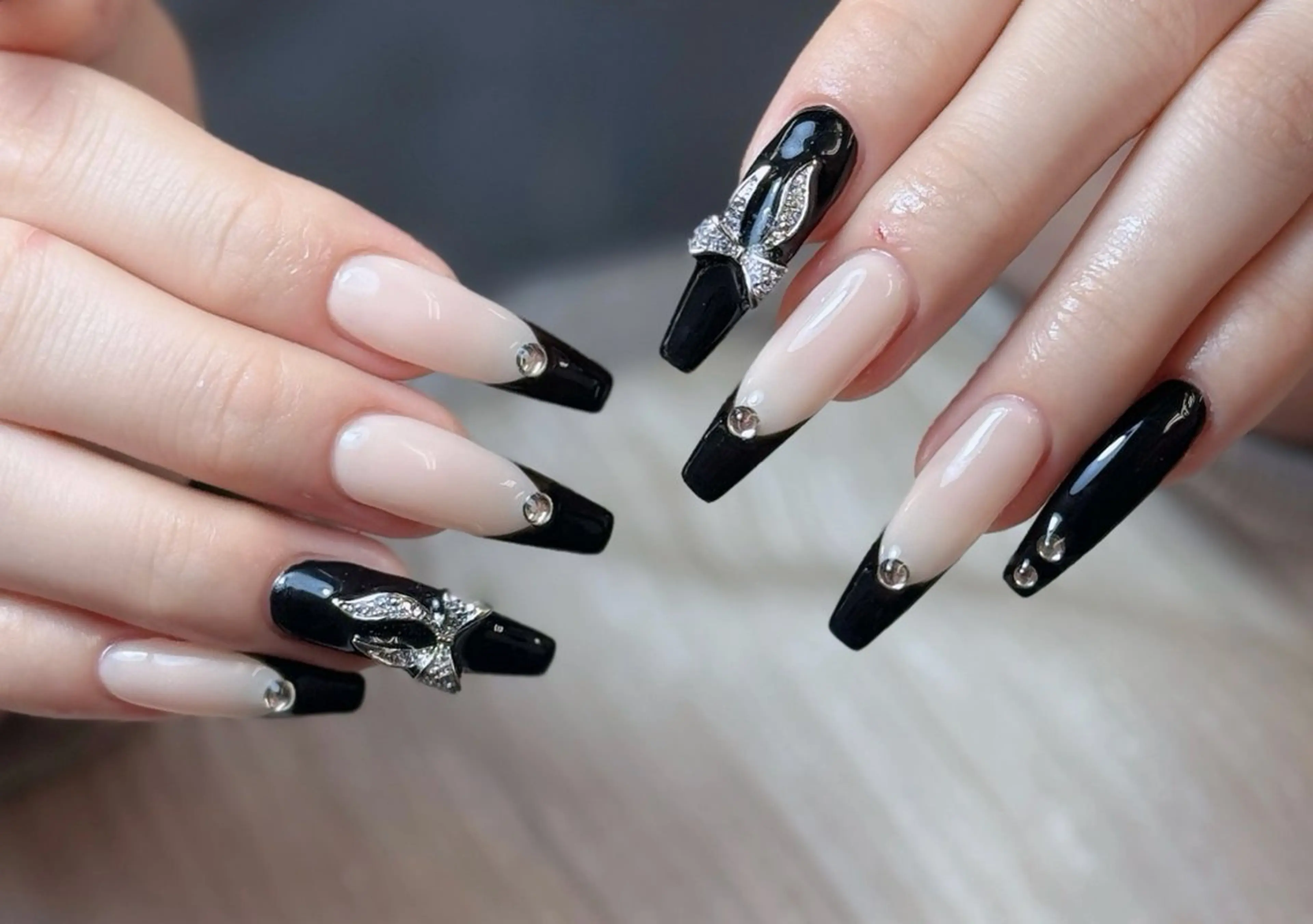 ネイル アートネイル 韓国ネイル 持ち込み ワンホンネイル ハンドネイル Lenie Nail Salonのネイルデザイン