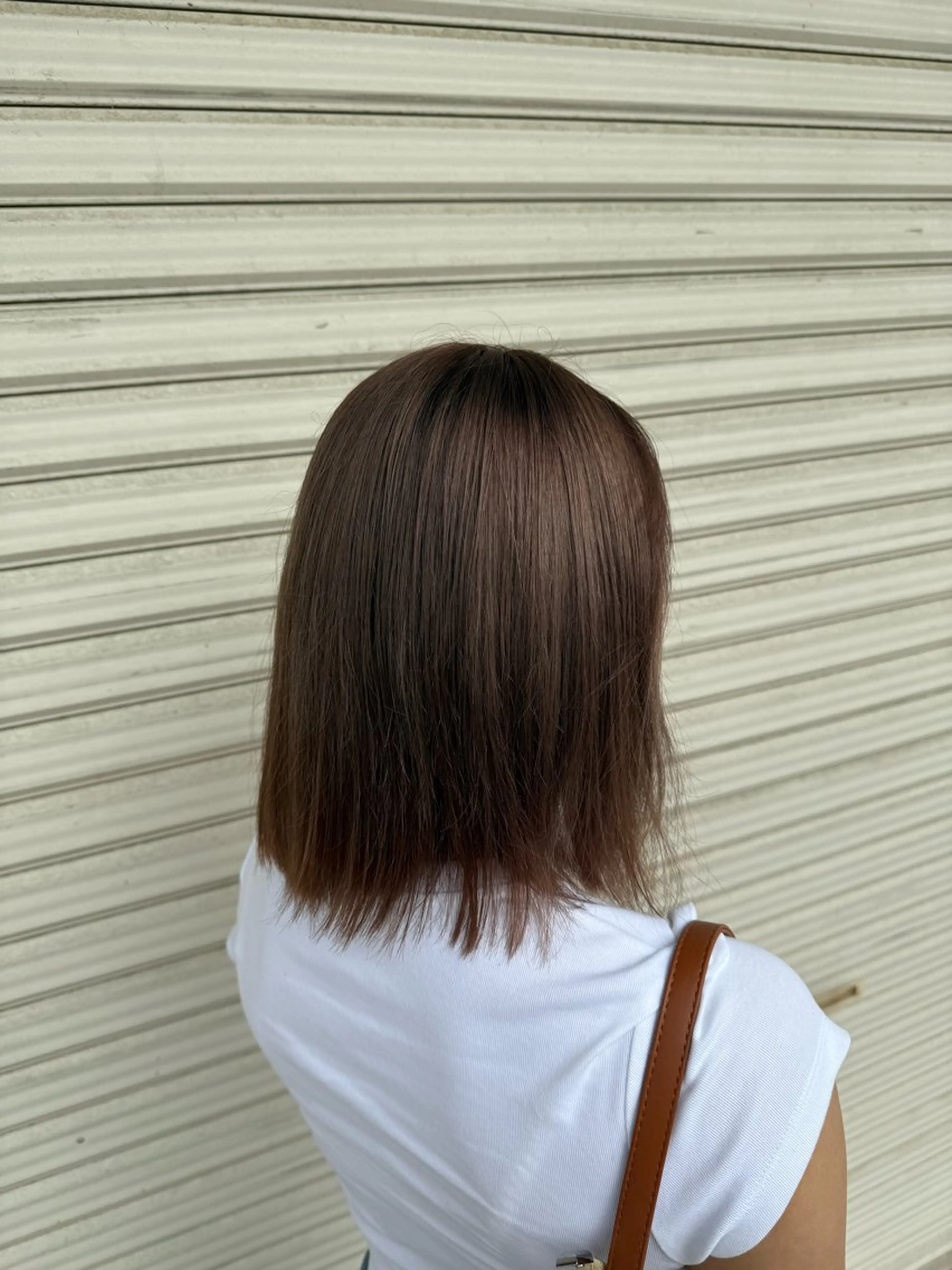 カラー レイヤー/コテパーマ 松本　希愛のヘアスタイル