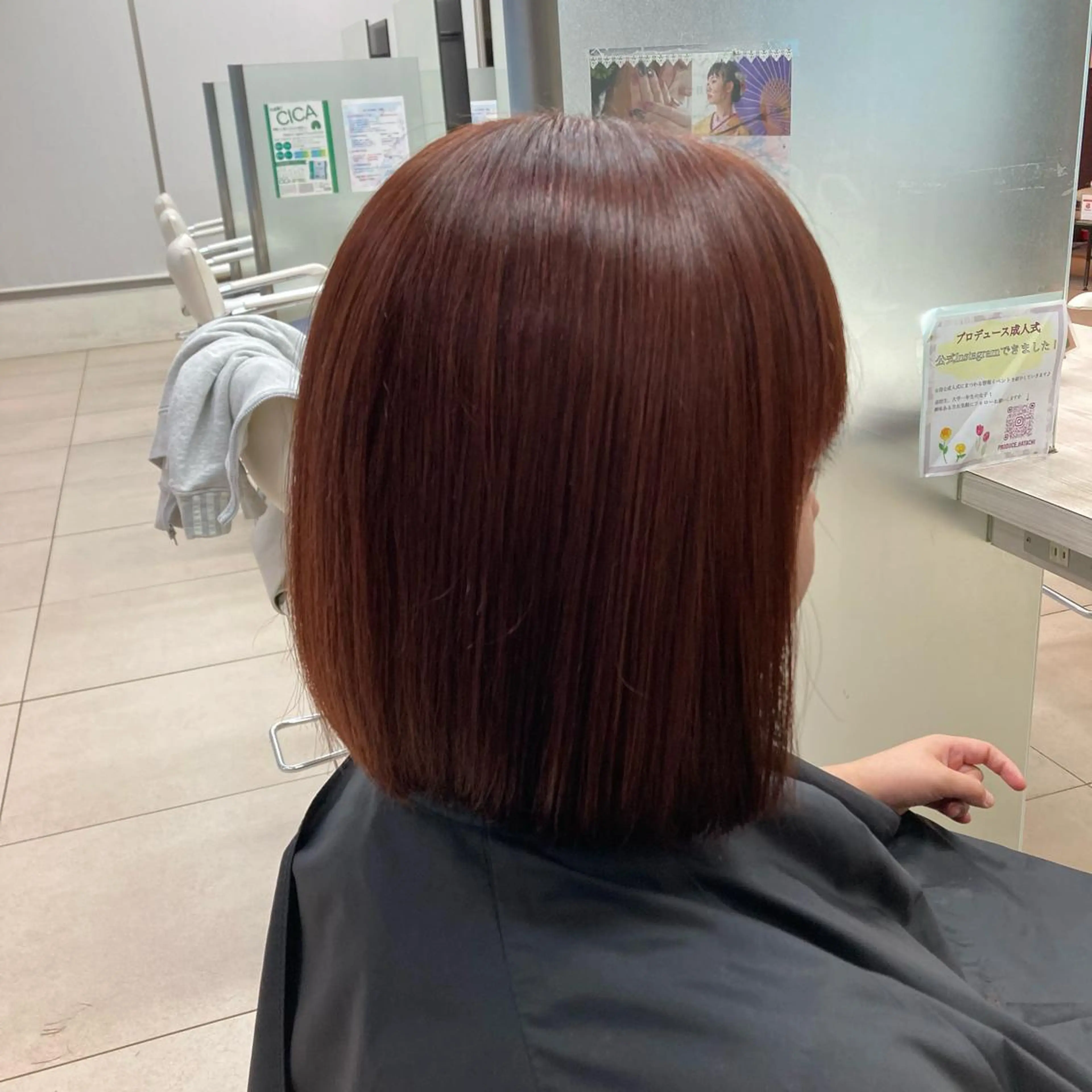 ショート カラー カット ヘアカラー トリートメント 💜モデル大募集💜 松下のヘアスタイル