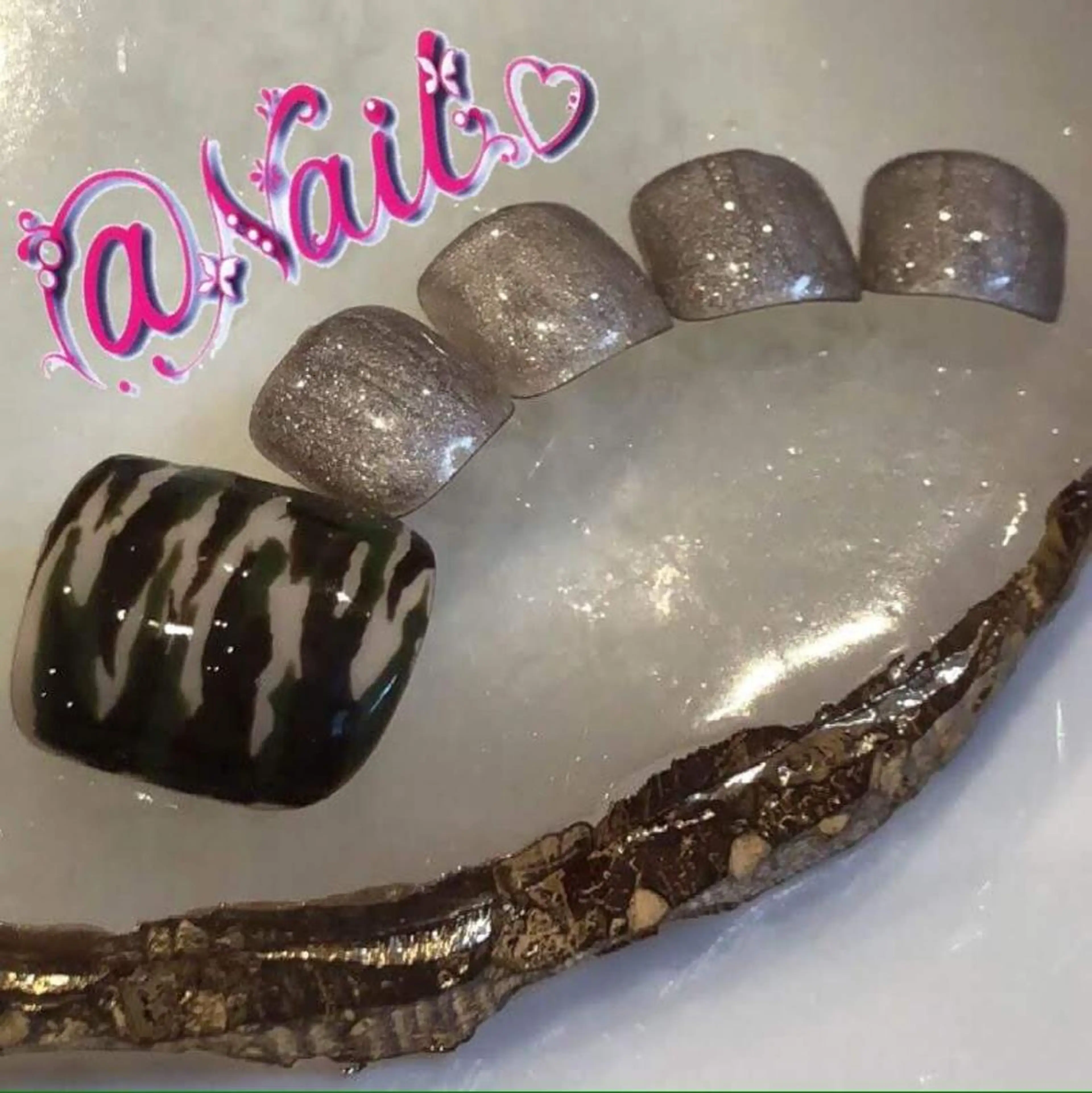 ネイル ネイルチップ 小尾 栞のネイルデザイン