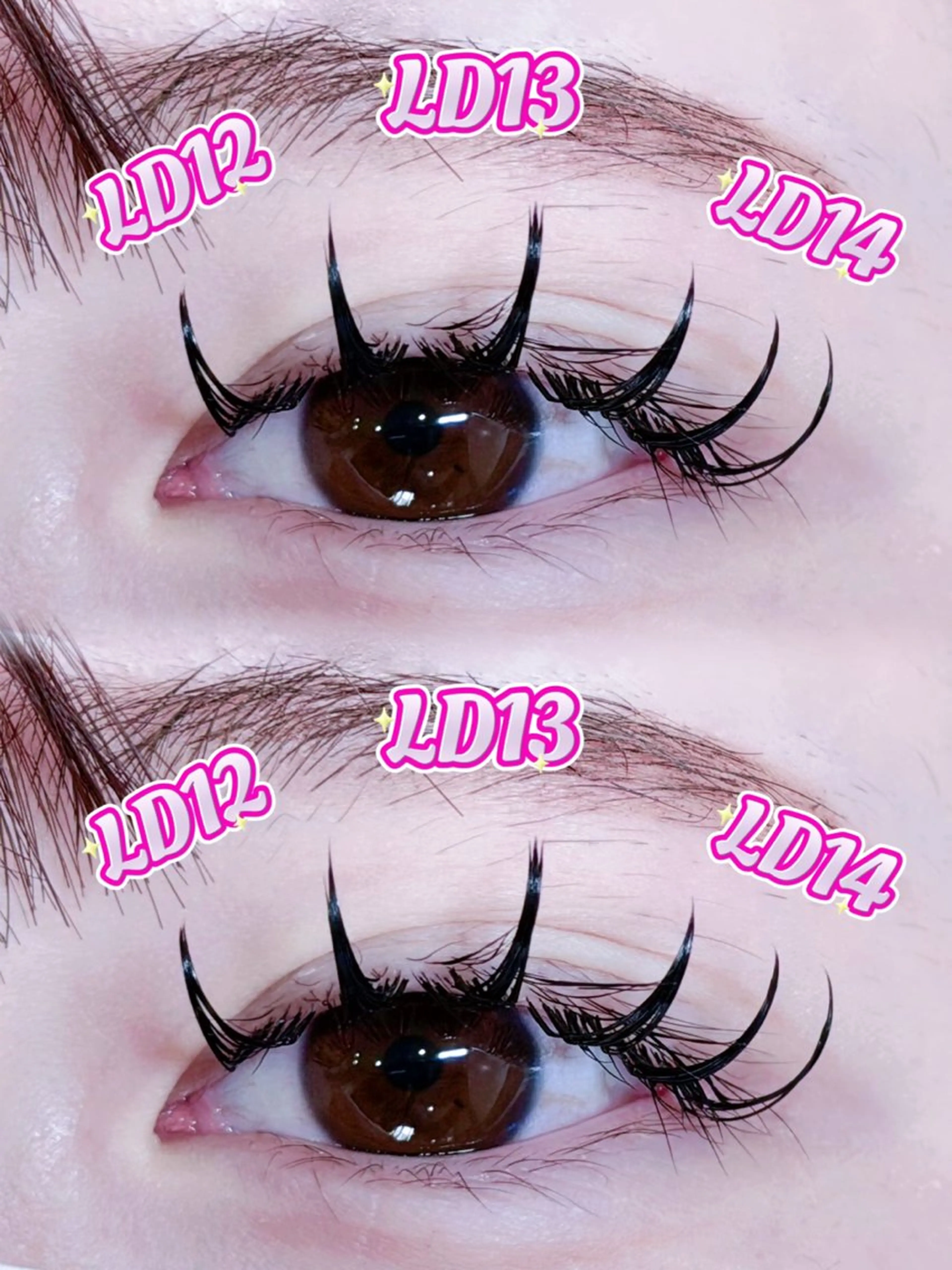 マツエク・マツパ VB YUUKA🩷のマツエク・マツパデザイン