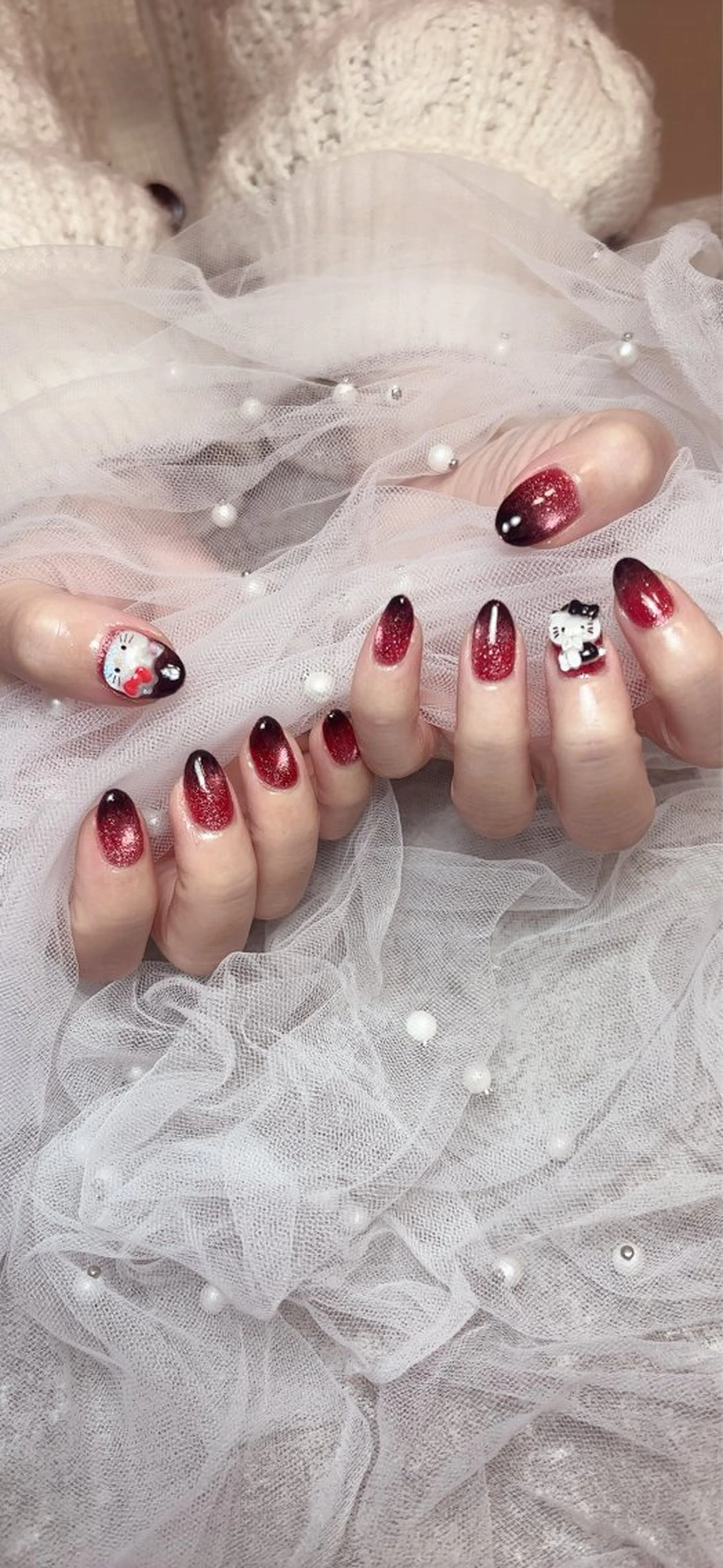 ネイル 持ち込み ハンドネイル San＆Lily madokaのネイルデザイン