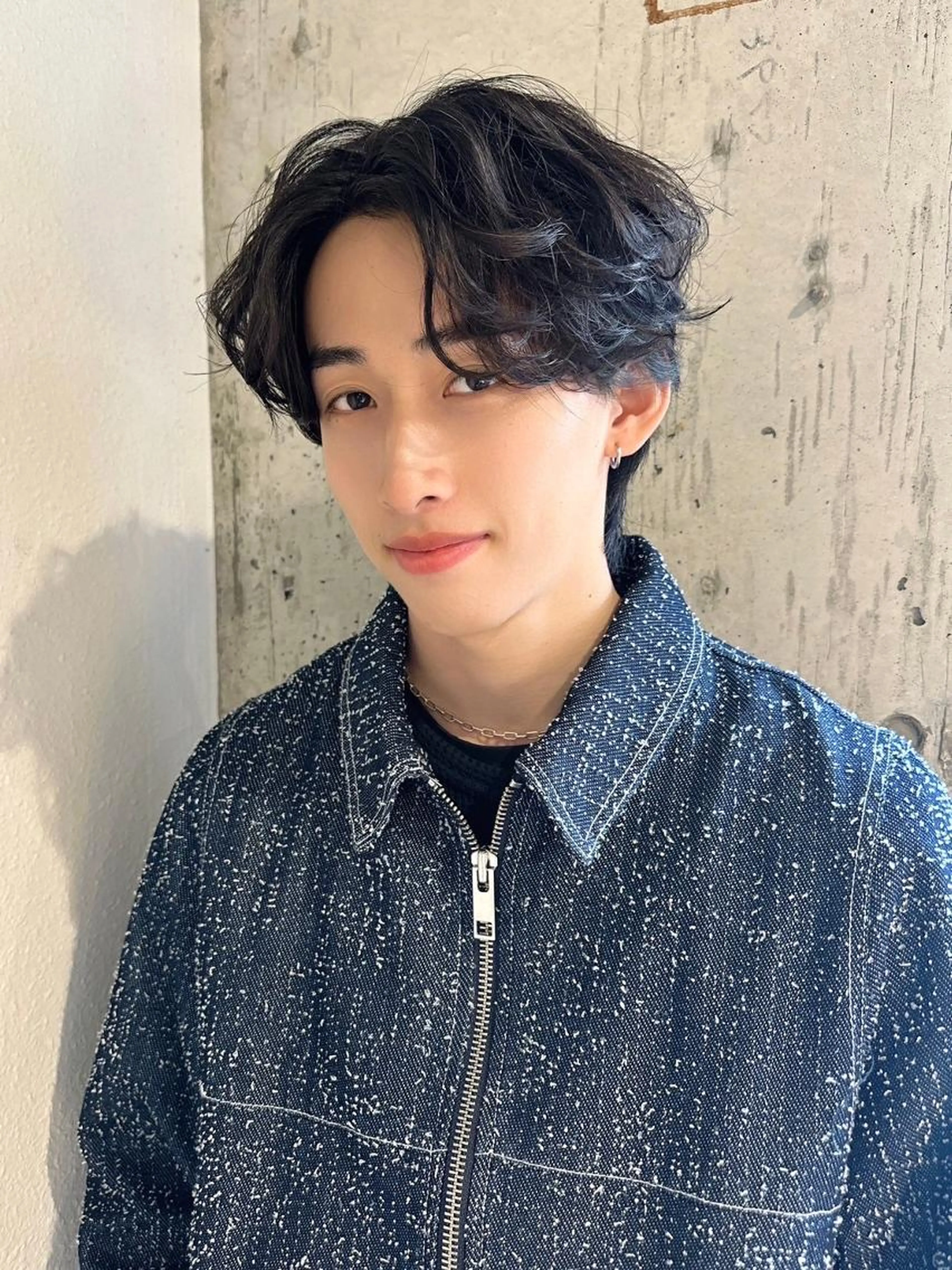 【メンズおすすめ】カット＋ナチュラルパーマ＋スタイリングアドバイス付きの写真