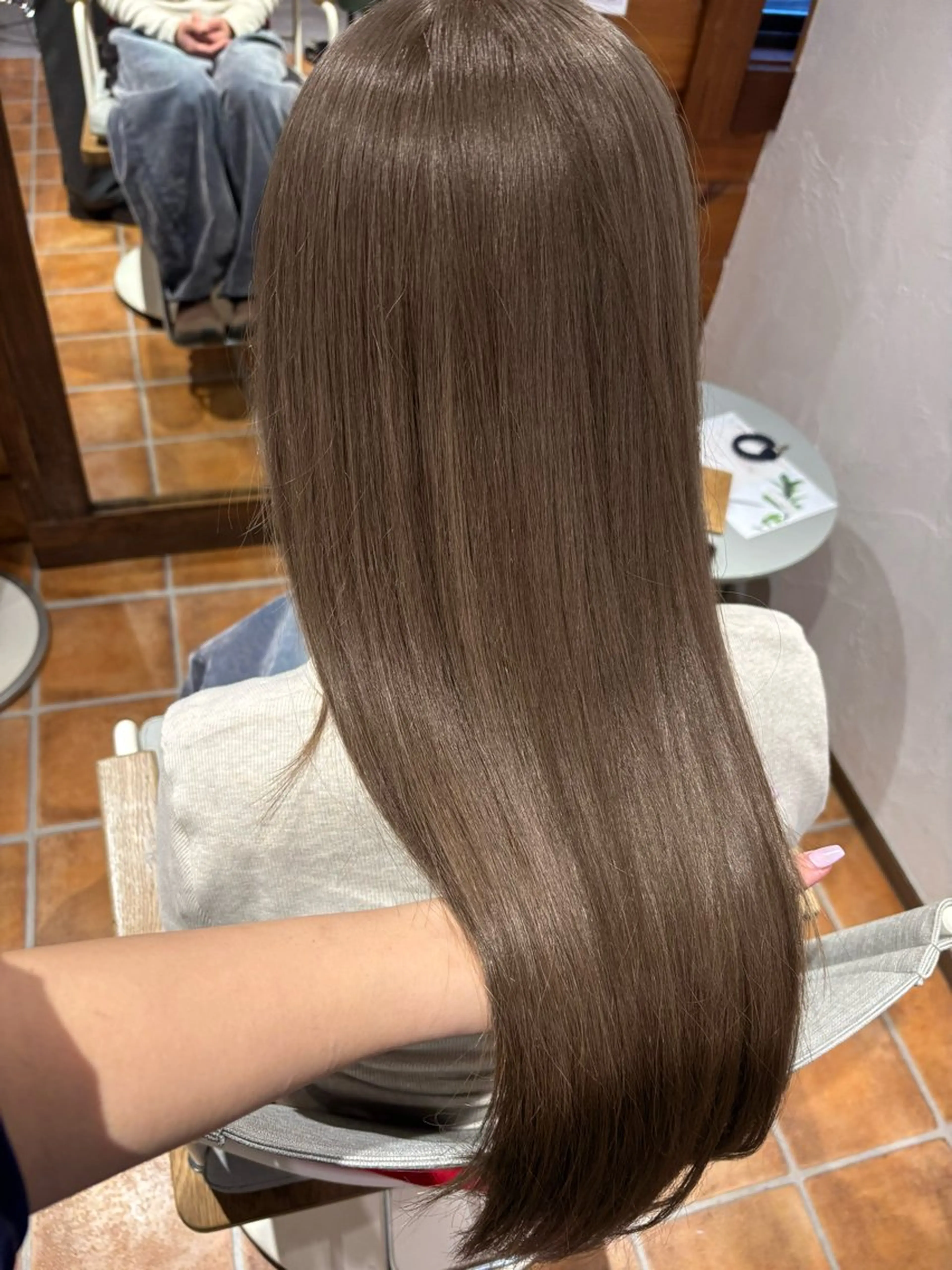 ロング カラー 髪質改善 トリートメント 似合わせレイヤー/ Wカラー🧸こころのヘアスタイル
