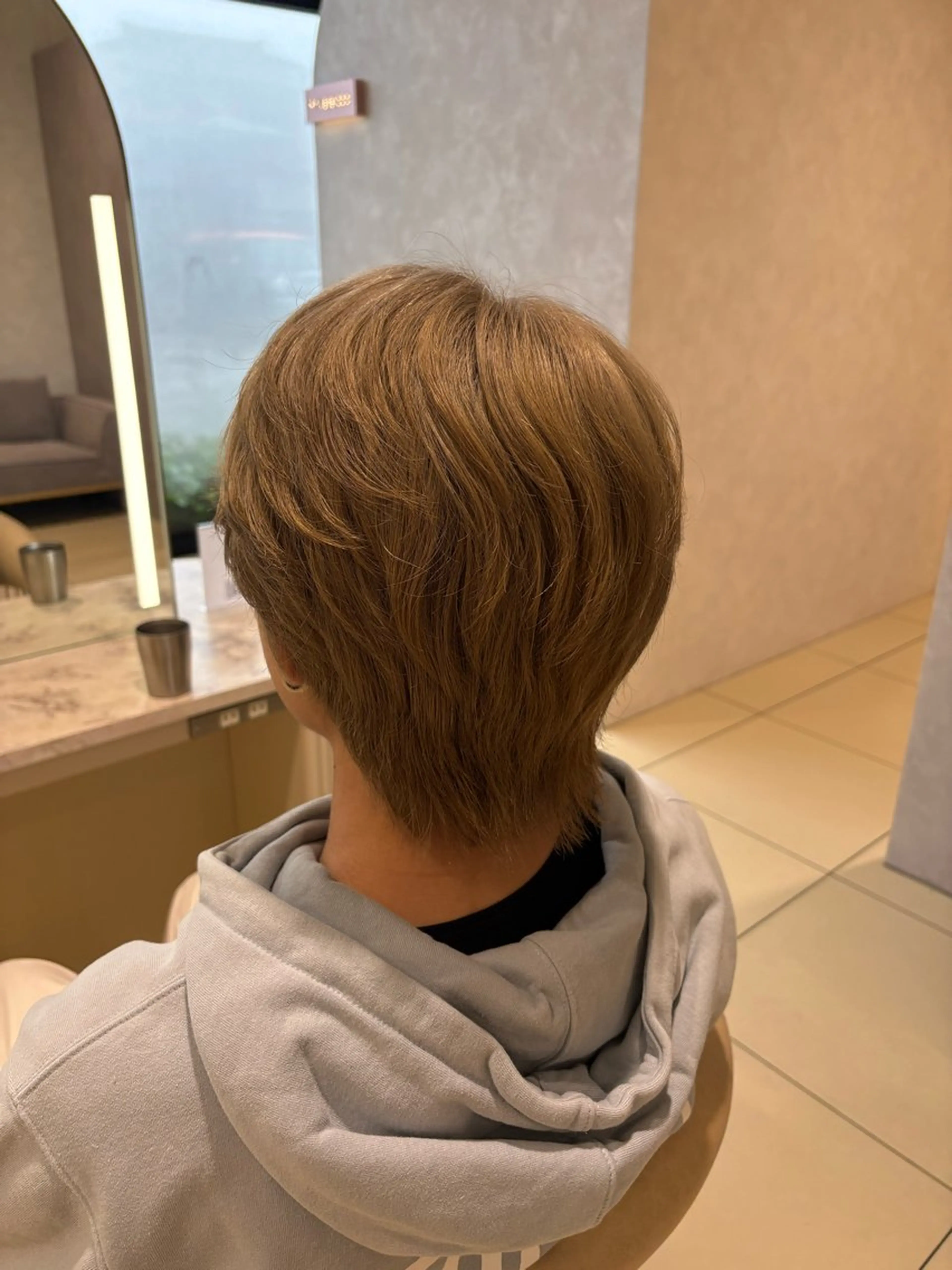 カラー メンズ 笹川 聖奈のヘアスタイル