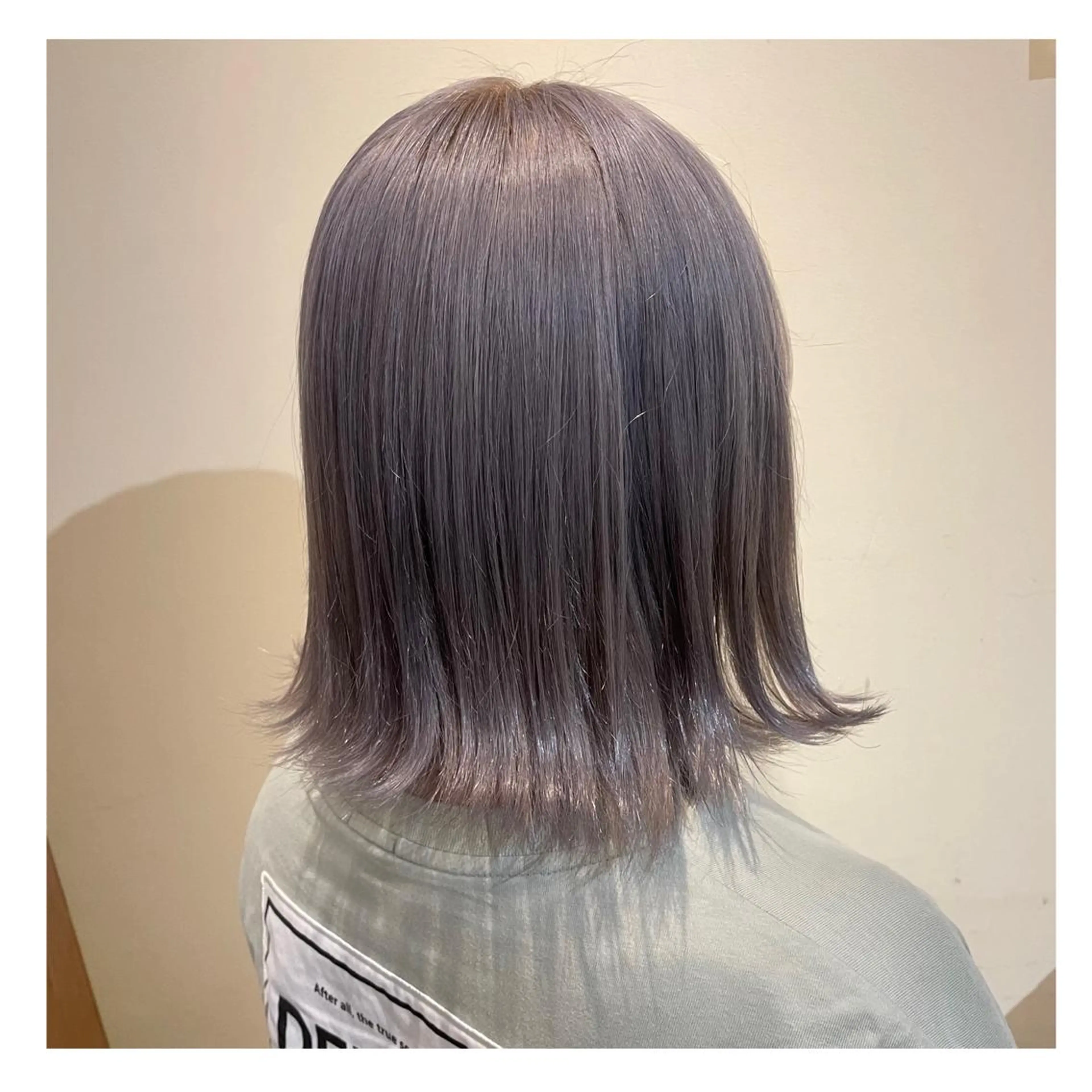 ショート カラー ブリーチ シルバー ヘアカラー トリートメント ❁⃘ ち だ り さ ❁⃘のヘアスタイル