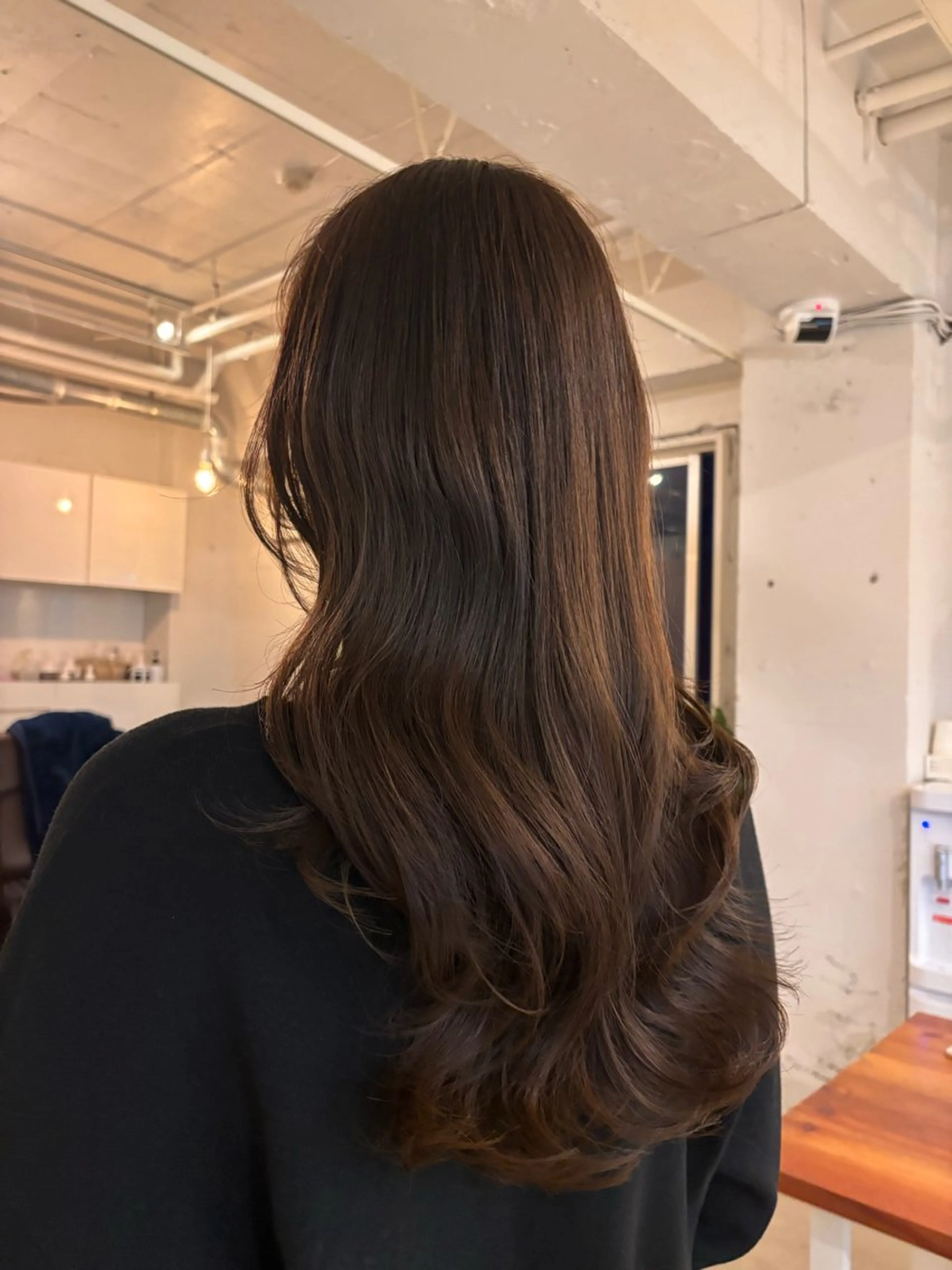 ロング カラー カット ヘアカラー 透明感カラー /Kanon️🫧のヘアスタイル