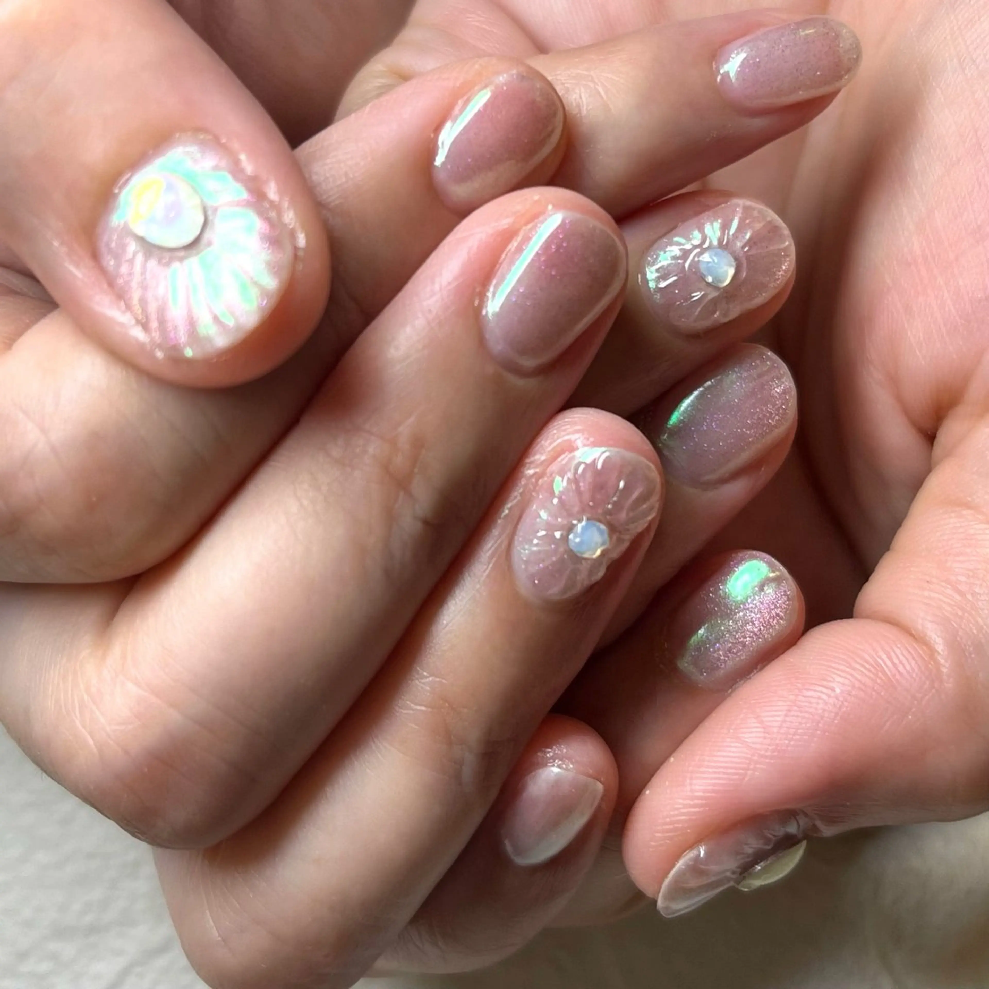 ネイル ハンドネイル ネイルスタジオ コスタ•デルマールのネイルデザイン