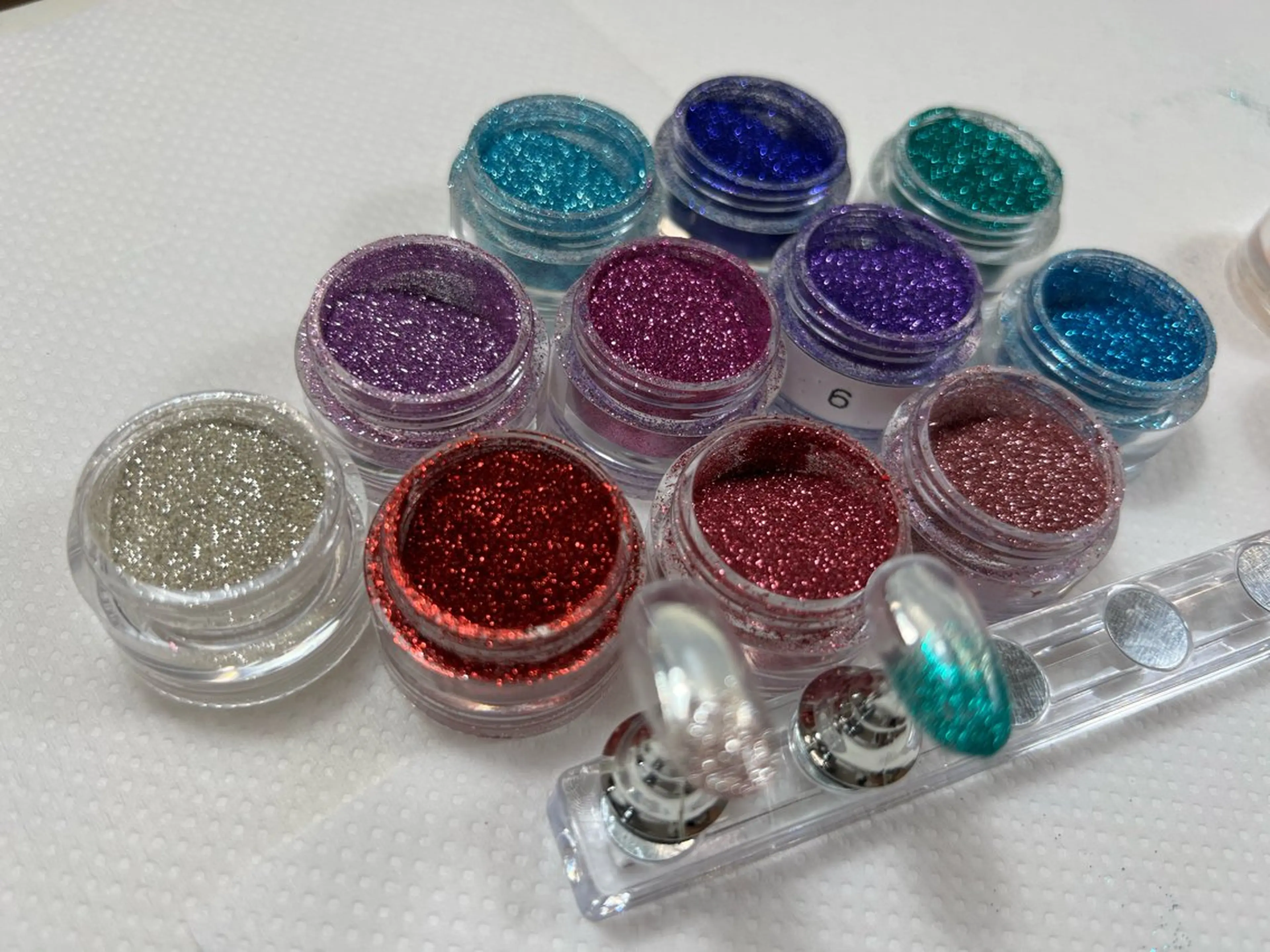 ネイル ラメ(グリッター) 🌴kawamura Yukako🪼🩵のネイルデザイン