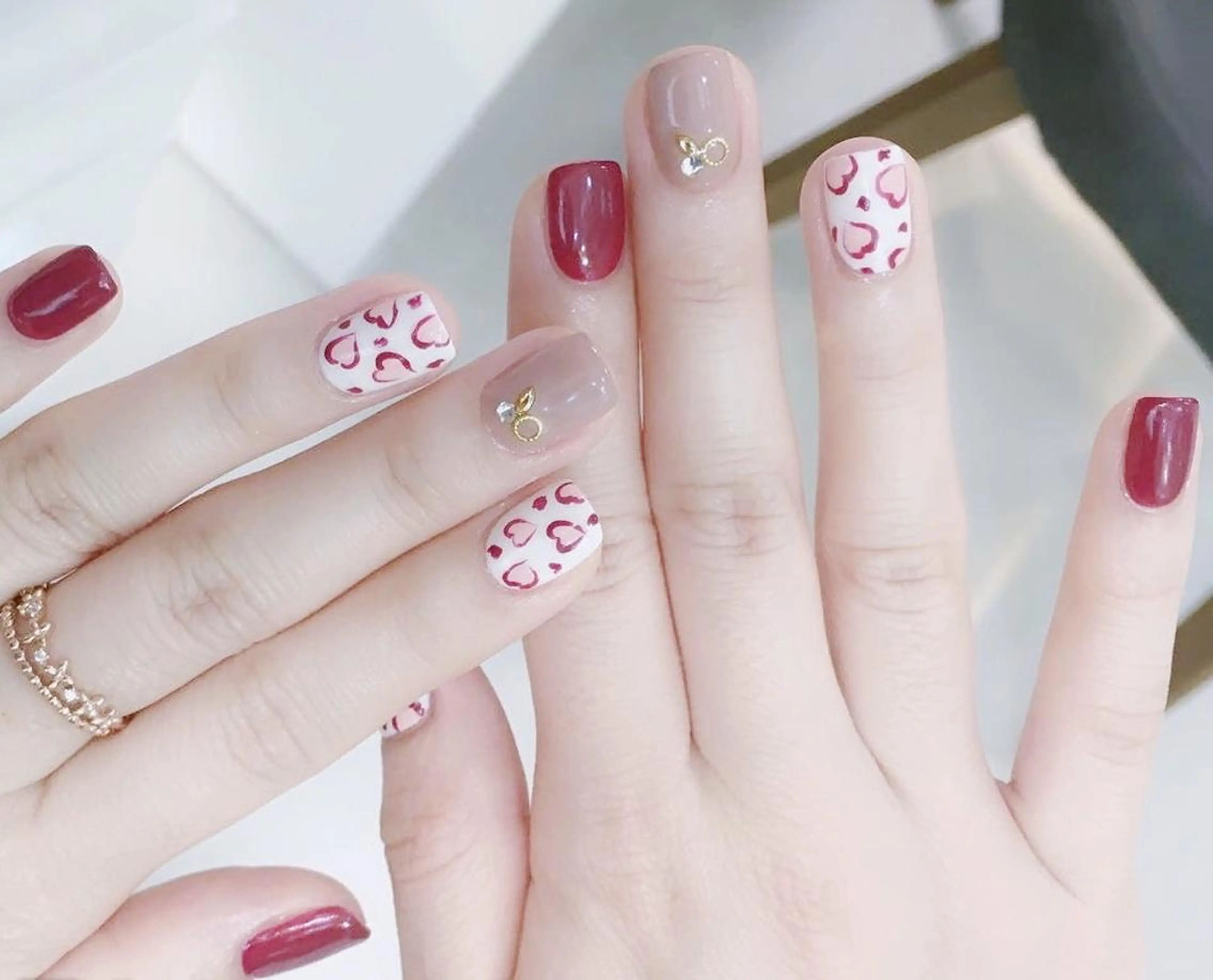 ネイル バレンタイン Cute beauty2のマツエク・マツパデザイン