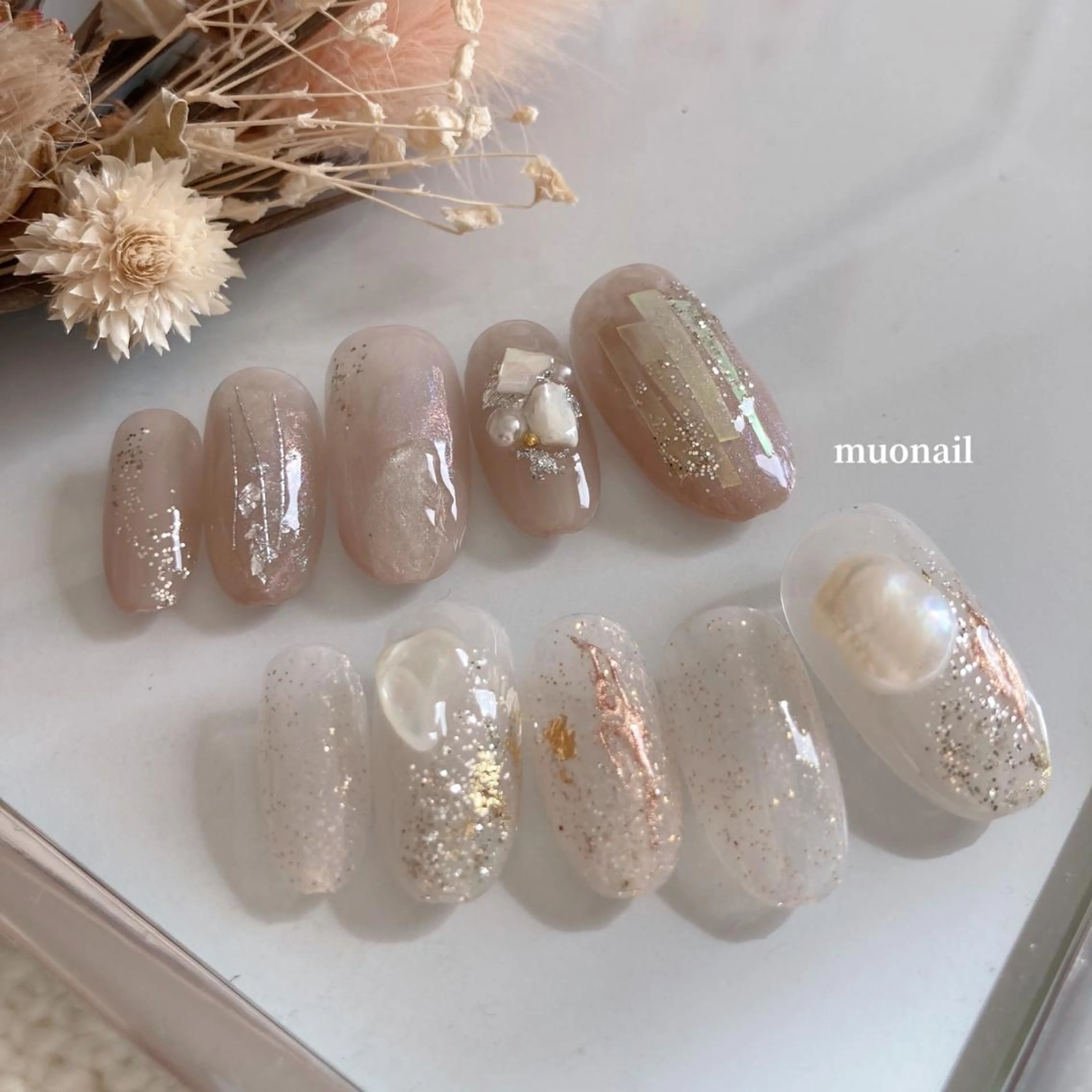 ネイル ニュアンスネイル 中川 ほののネイルデザイン