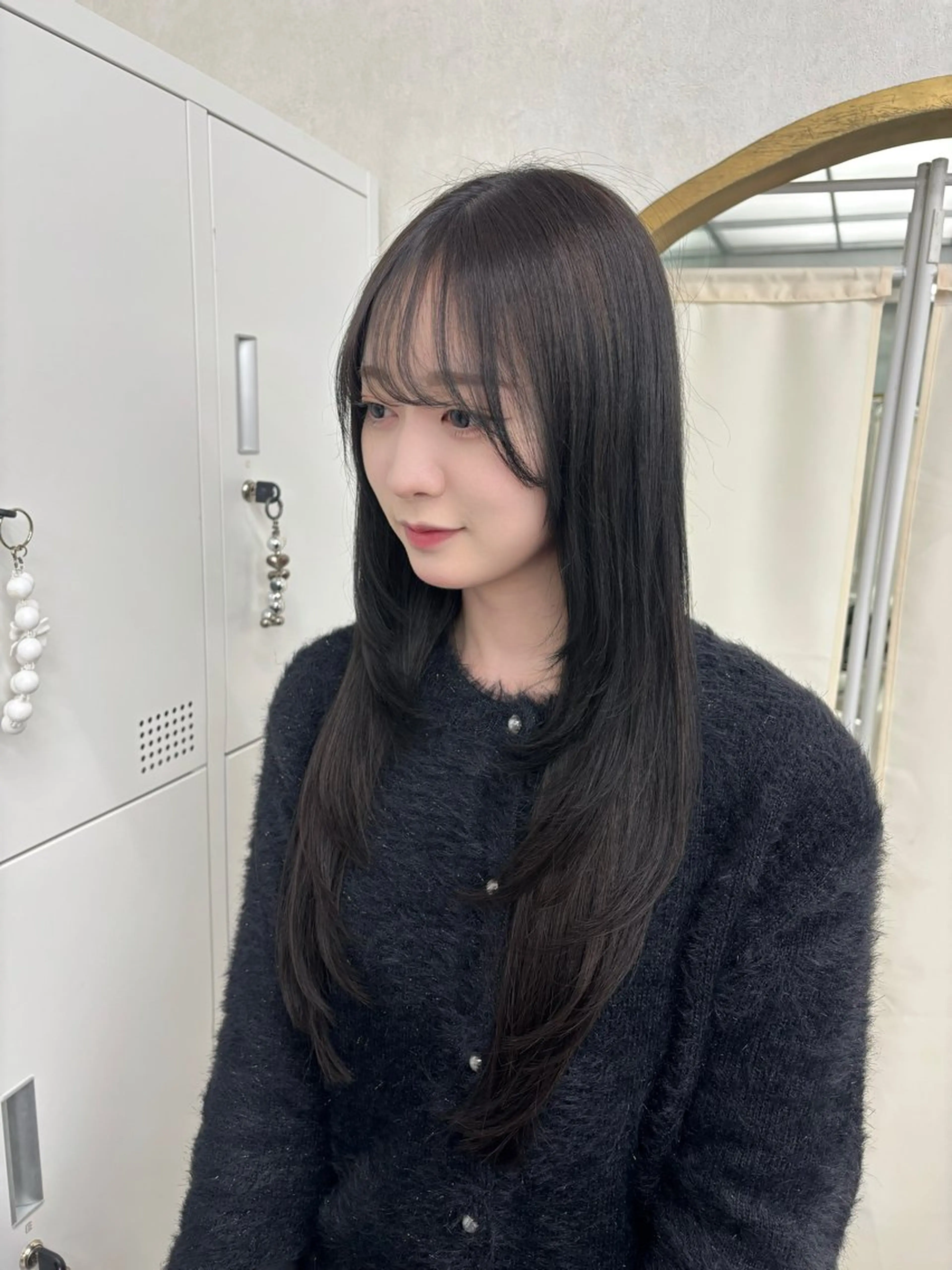 〖💕人気No,2〗ワンカラー＋エクステ80本の写真