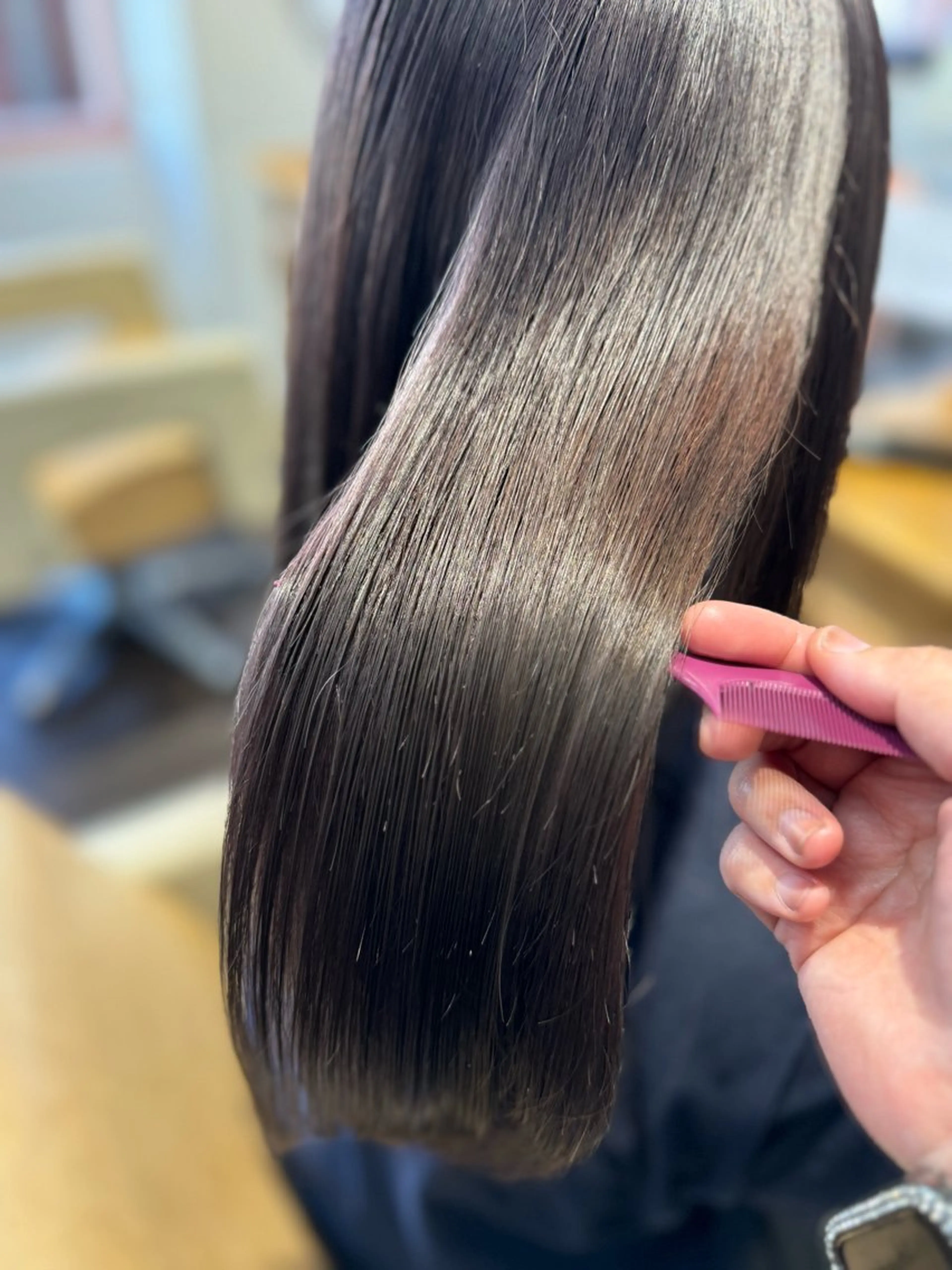 ロング 鎌田 美紗希のヘアスタイル