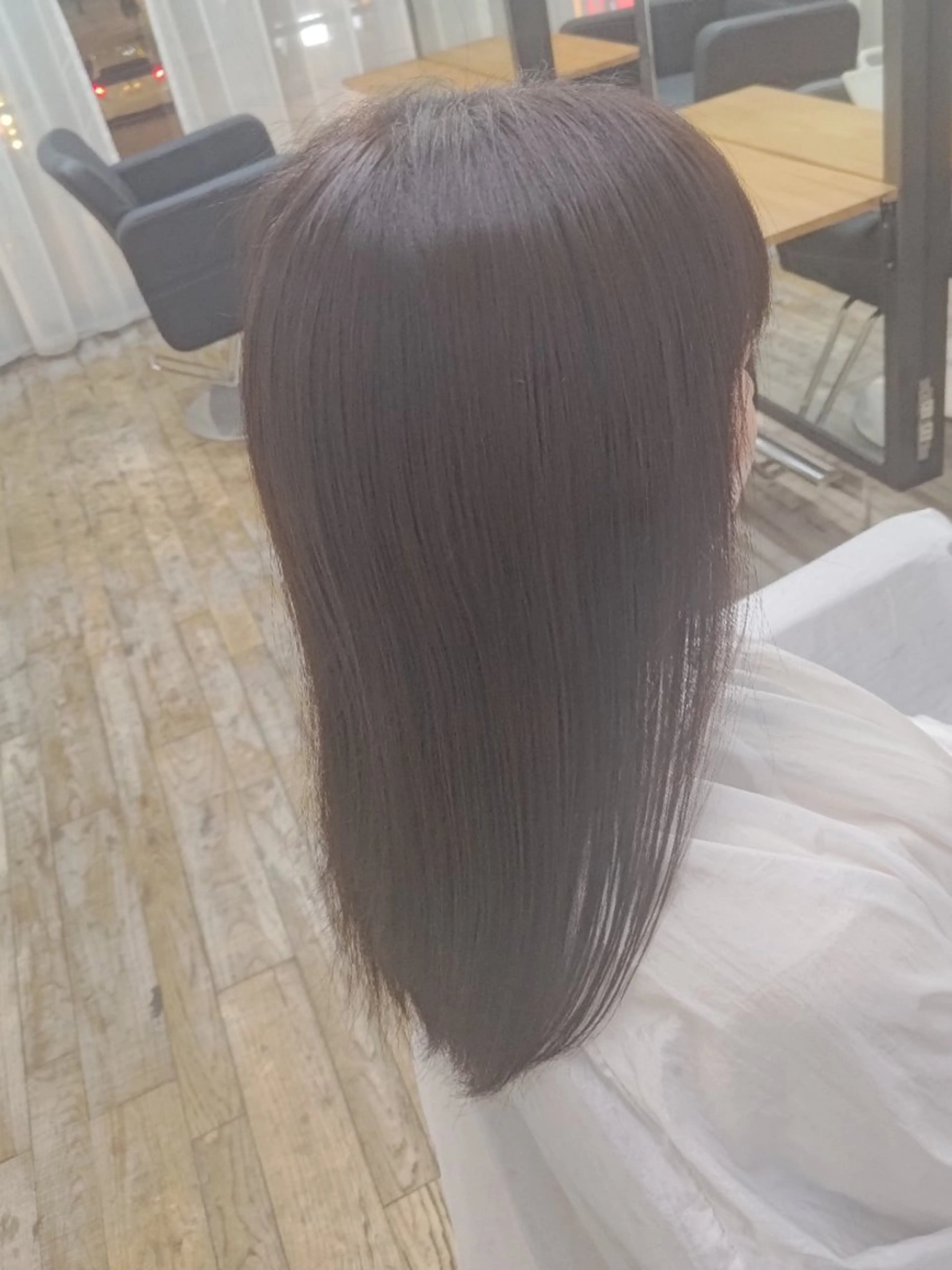 ミディアム カラー ベージュカラー 〇21時〜カット専門 河野　恭太のヘアスタイル