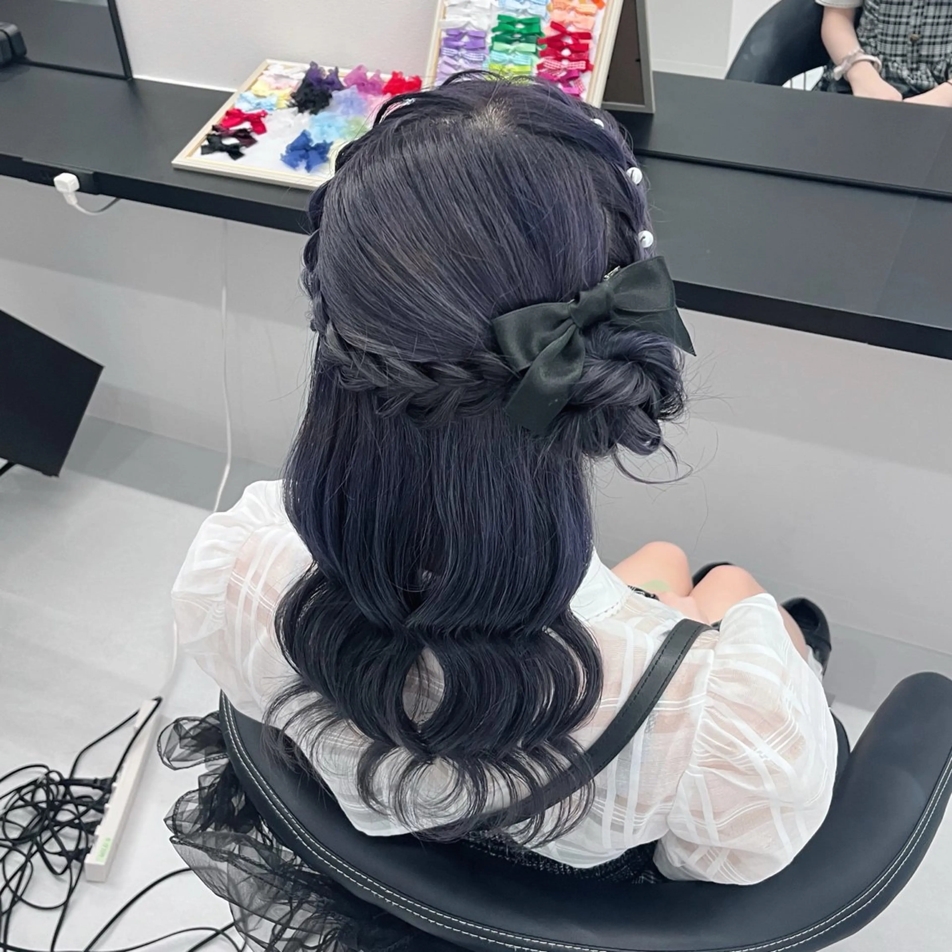 セミロング ヘアアレンジ ヘアセット MILD by 17 秋葉原 ‪♡みづき♡のヘアスタイル