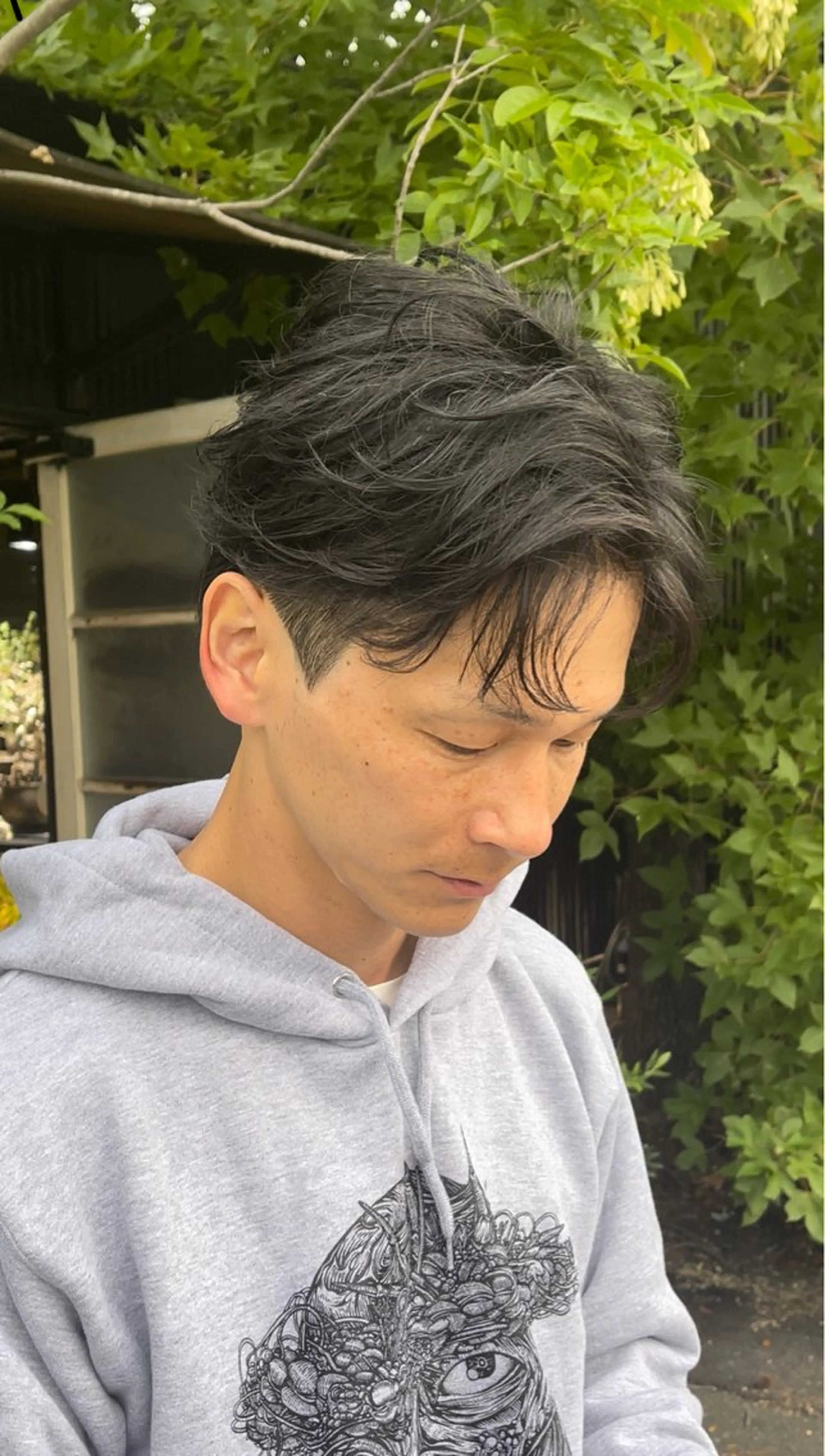 ミディアム メンズ KEI SUKE∞のヘアスタイル