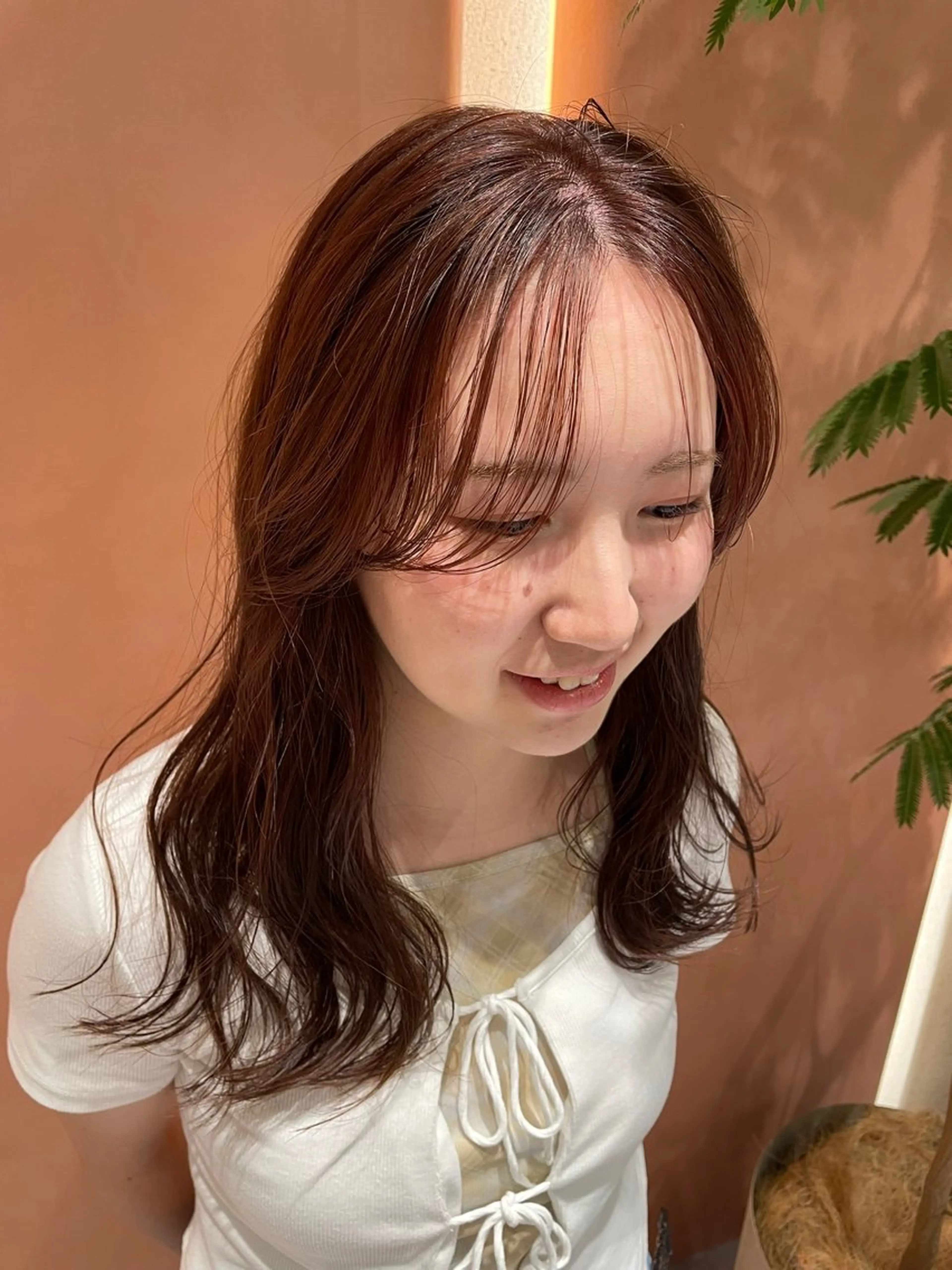 セミロング MAYU /ナチュラルヘア🌷のヘアスタイル