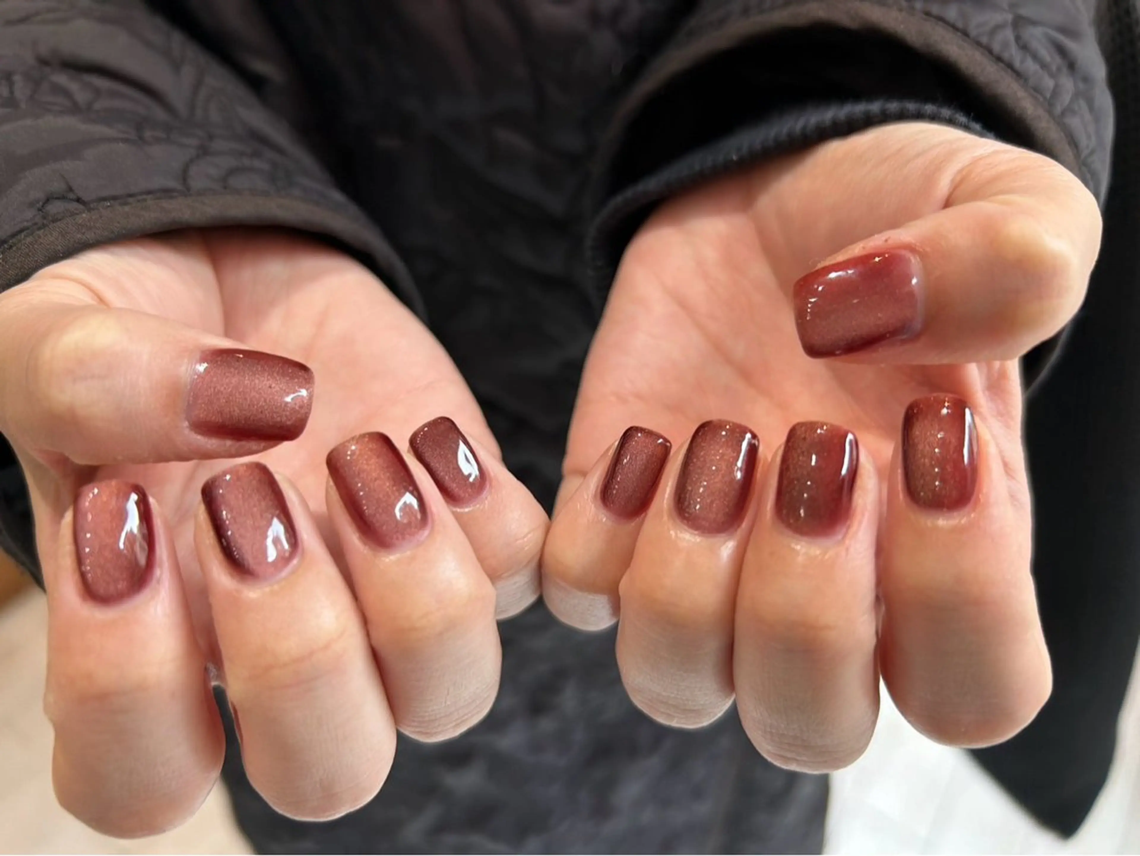 ネイル マグネットネイル ハンドネイル ハンドケア newi nail 京橋ayumiのネイルデザイン