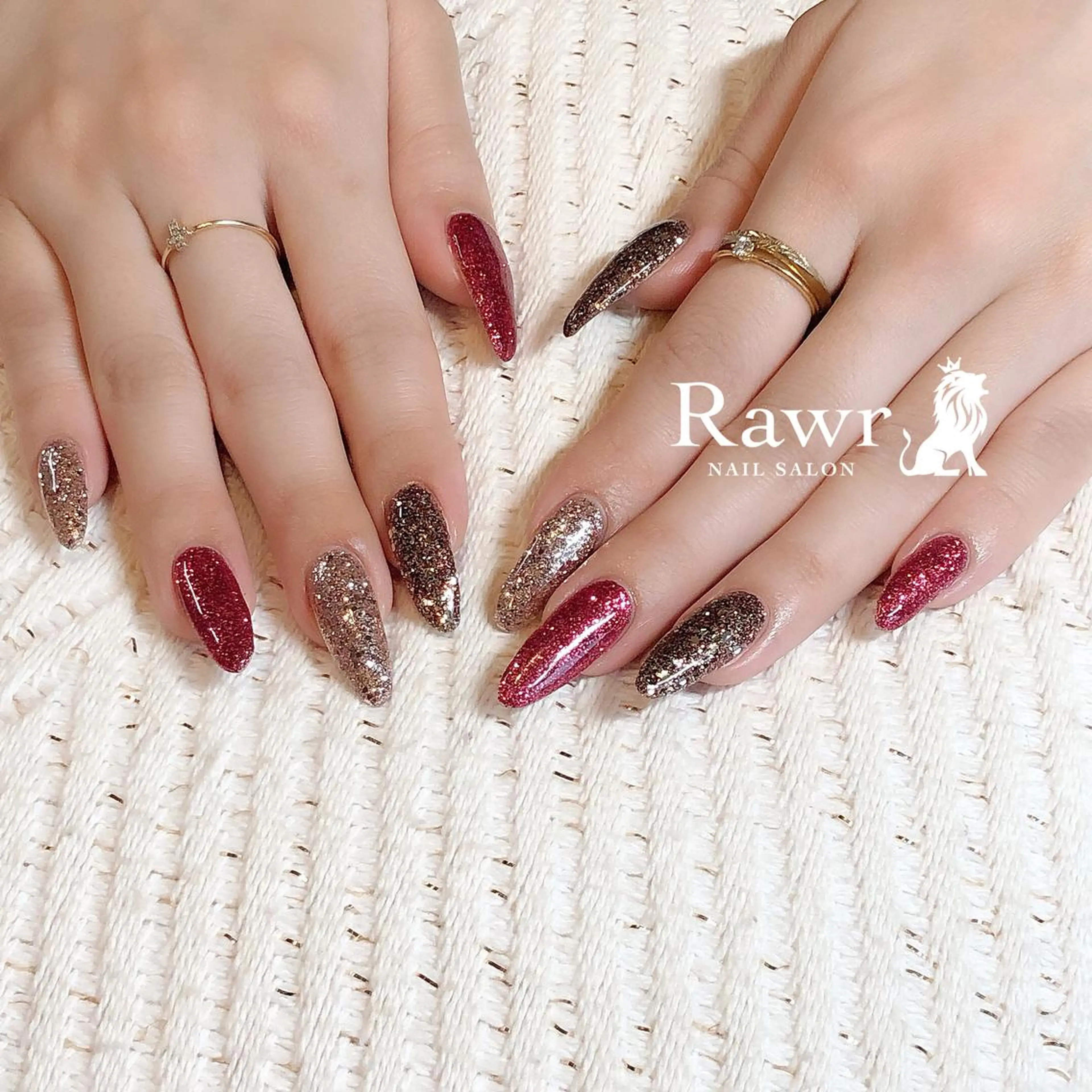 ネイル ハンドネイル Rawr / saoriのネイルデザイン