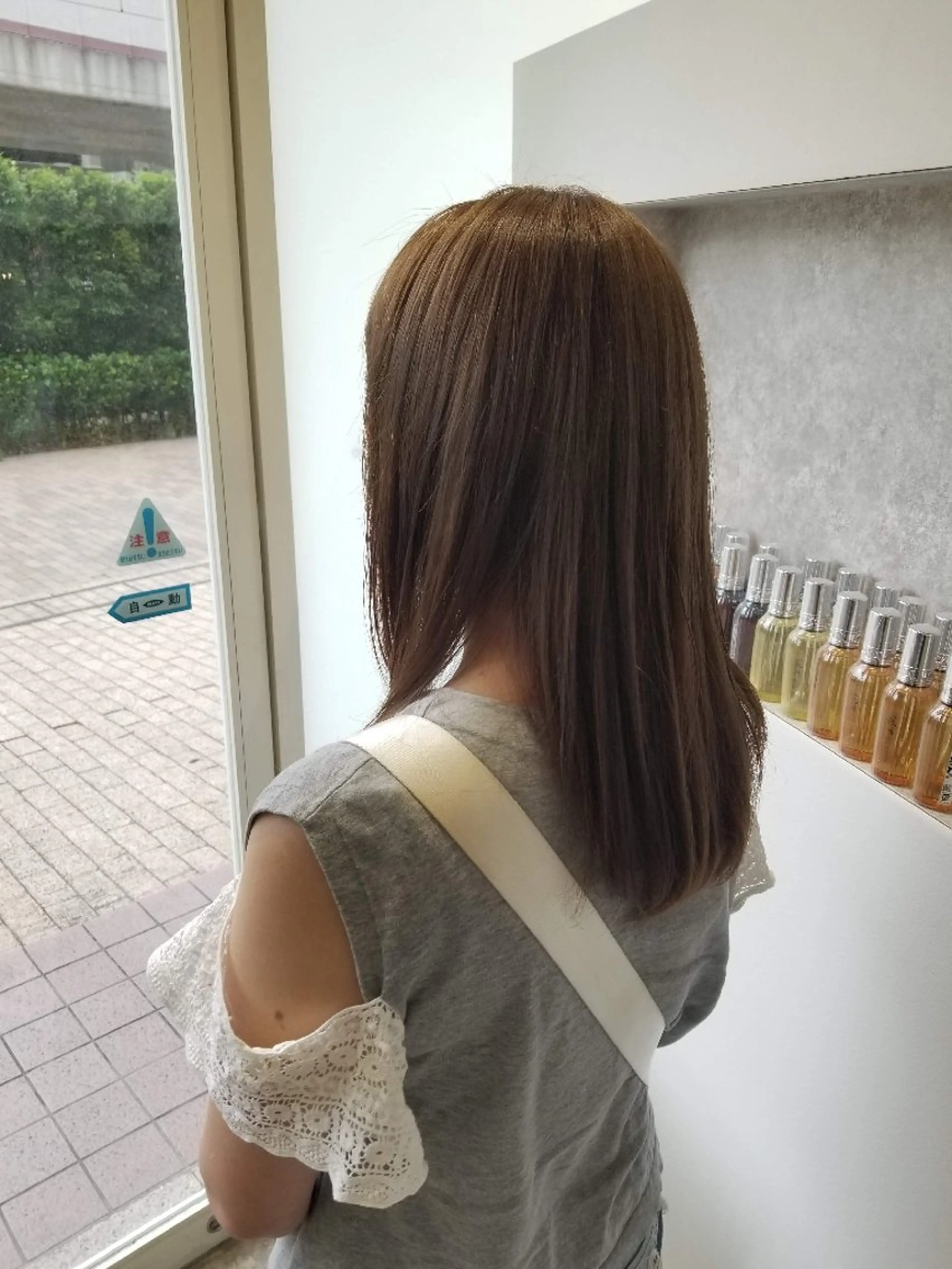 ロング カラー MignonS所属・森下 栞奈のヘアスタイル