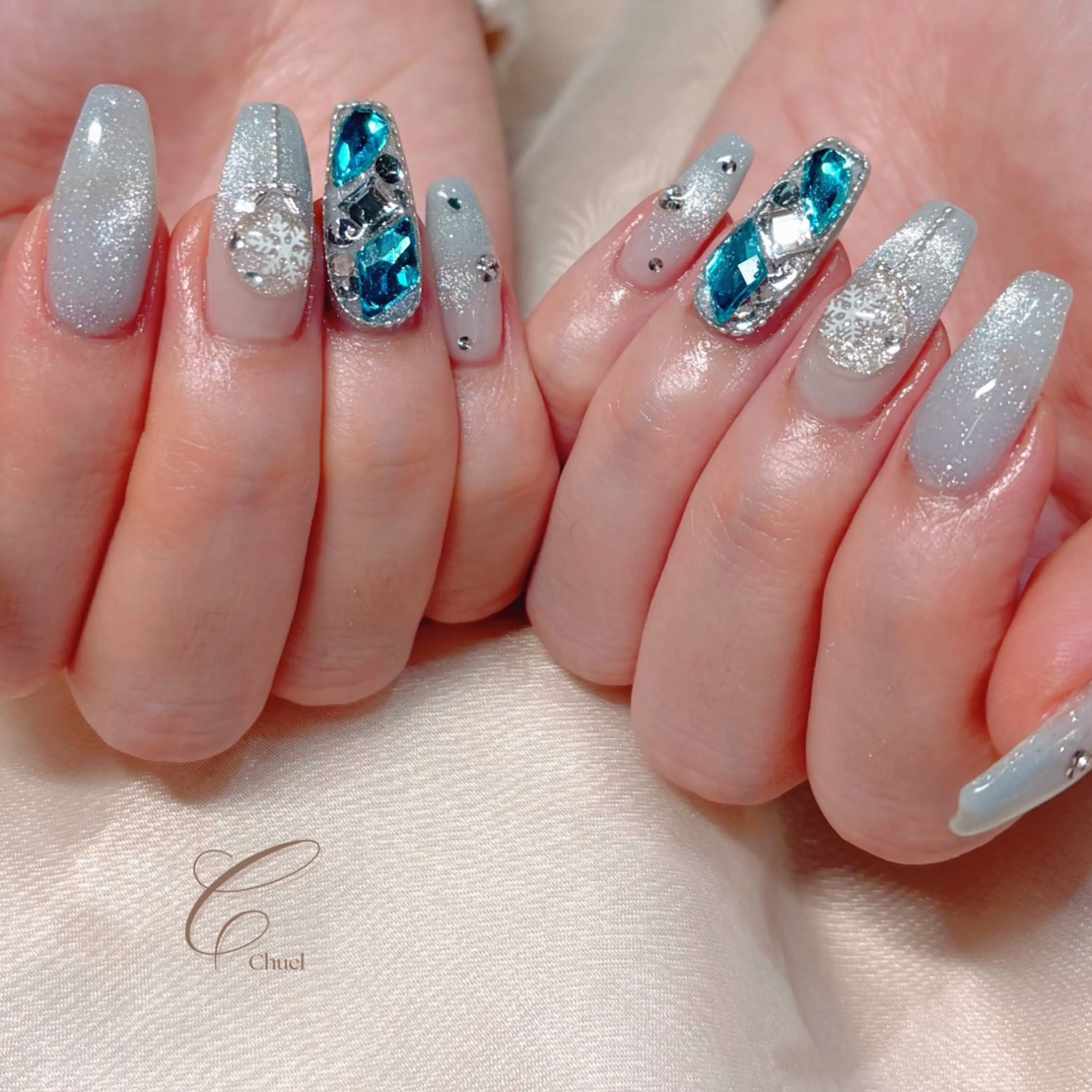 【オフあり】120分付け放題🪞持ち込みok✨11000円→8980円(両手でアート4.5本)の写真