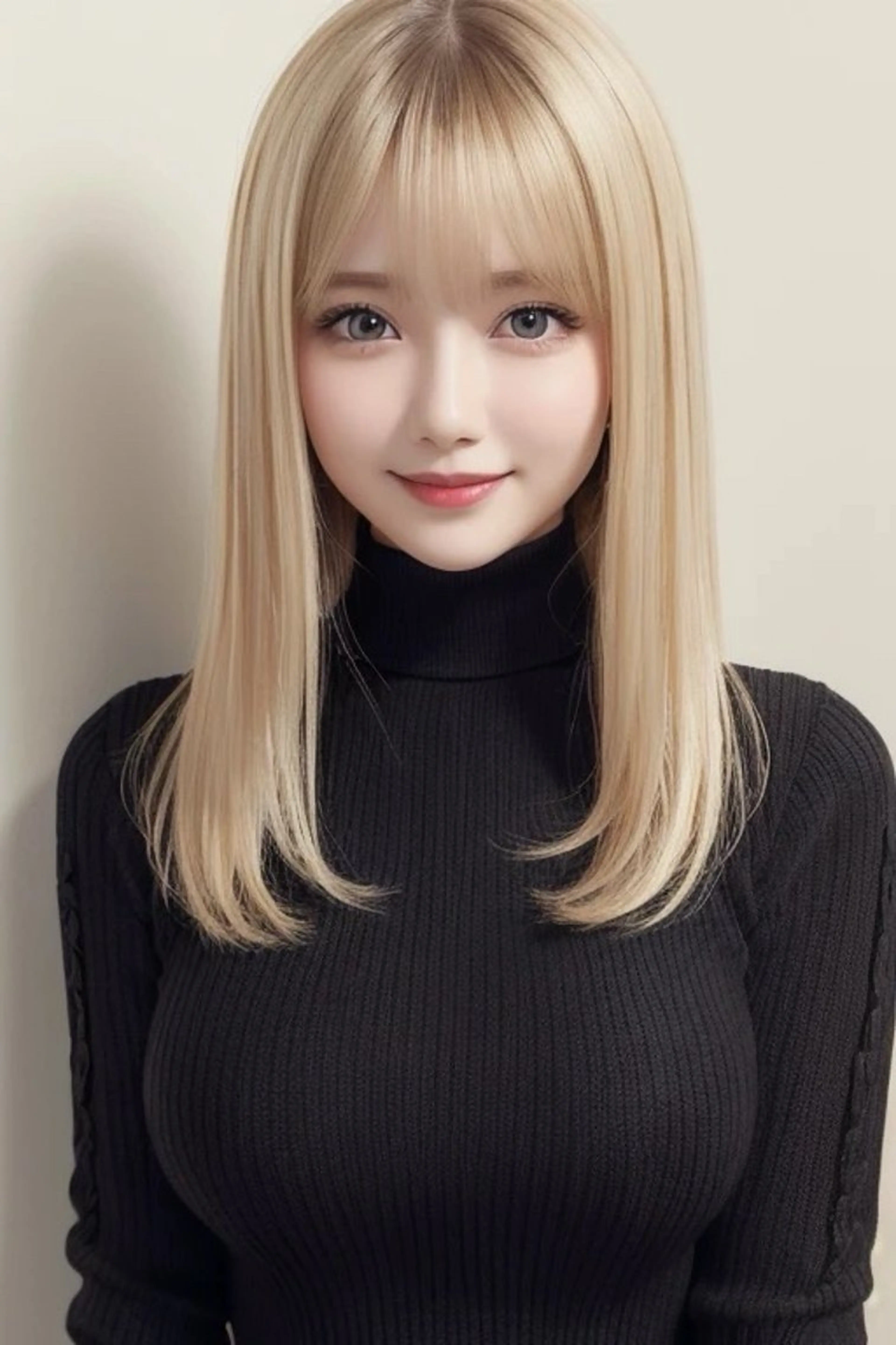 セミロング カラー 🌈髪質改善🌈 過去の1艶サラ体験✨のヘアスタイル