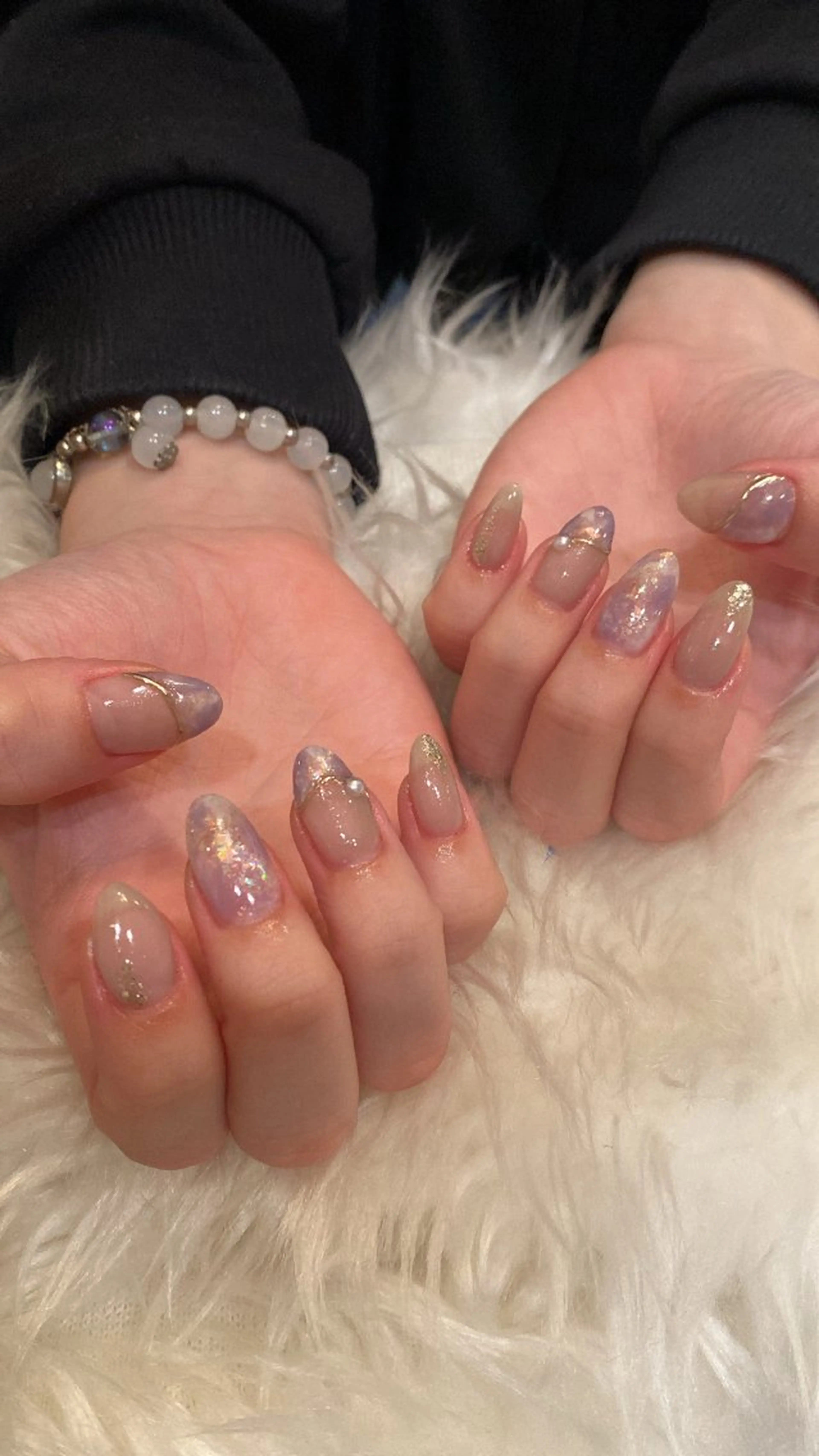 ネイル crystal ⭐︎ colorのネイルデザイン