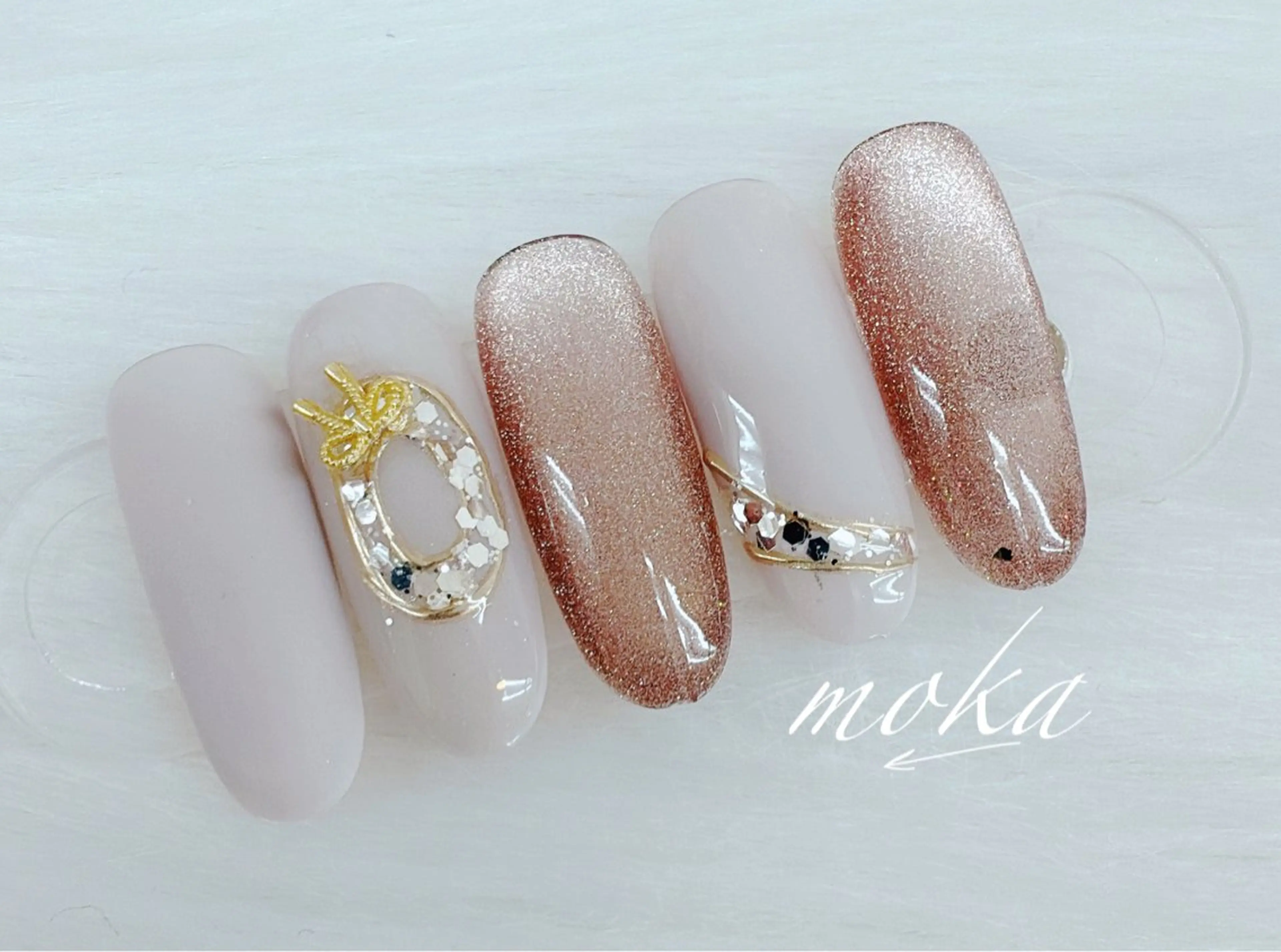 ネイル ハンドネイル ハンドケア 胡蝶蘭レディースサロ ンNailMOKAのネイルデザイン