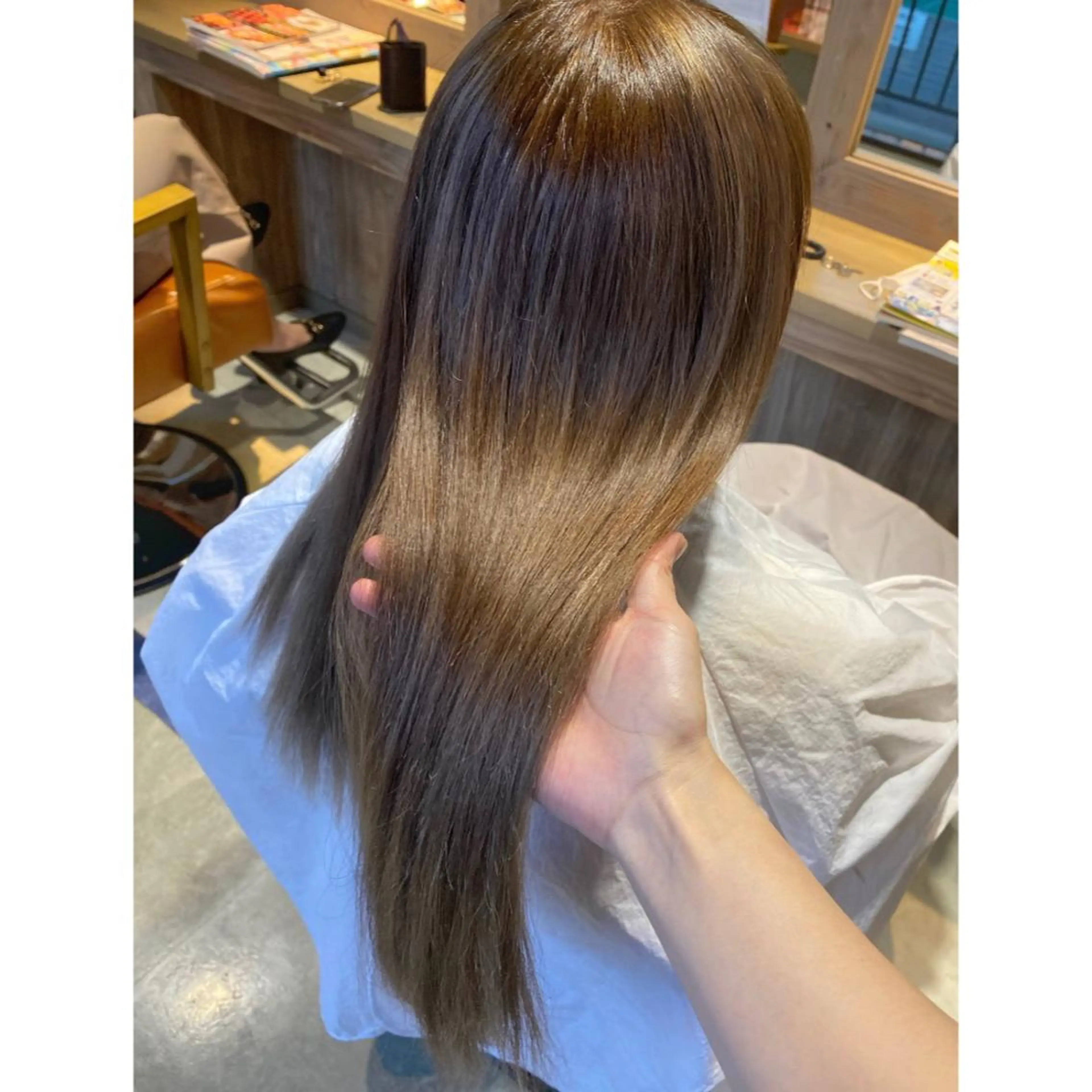 カラー カット 縮毛矯正 トリートメント 🐻結んで可愛い hair EMI🐻のヘアスタイル