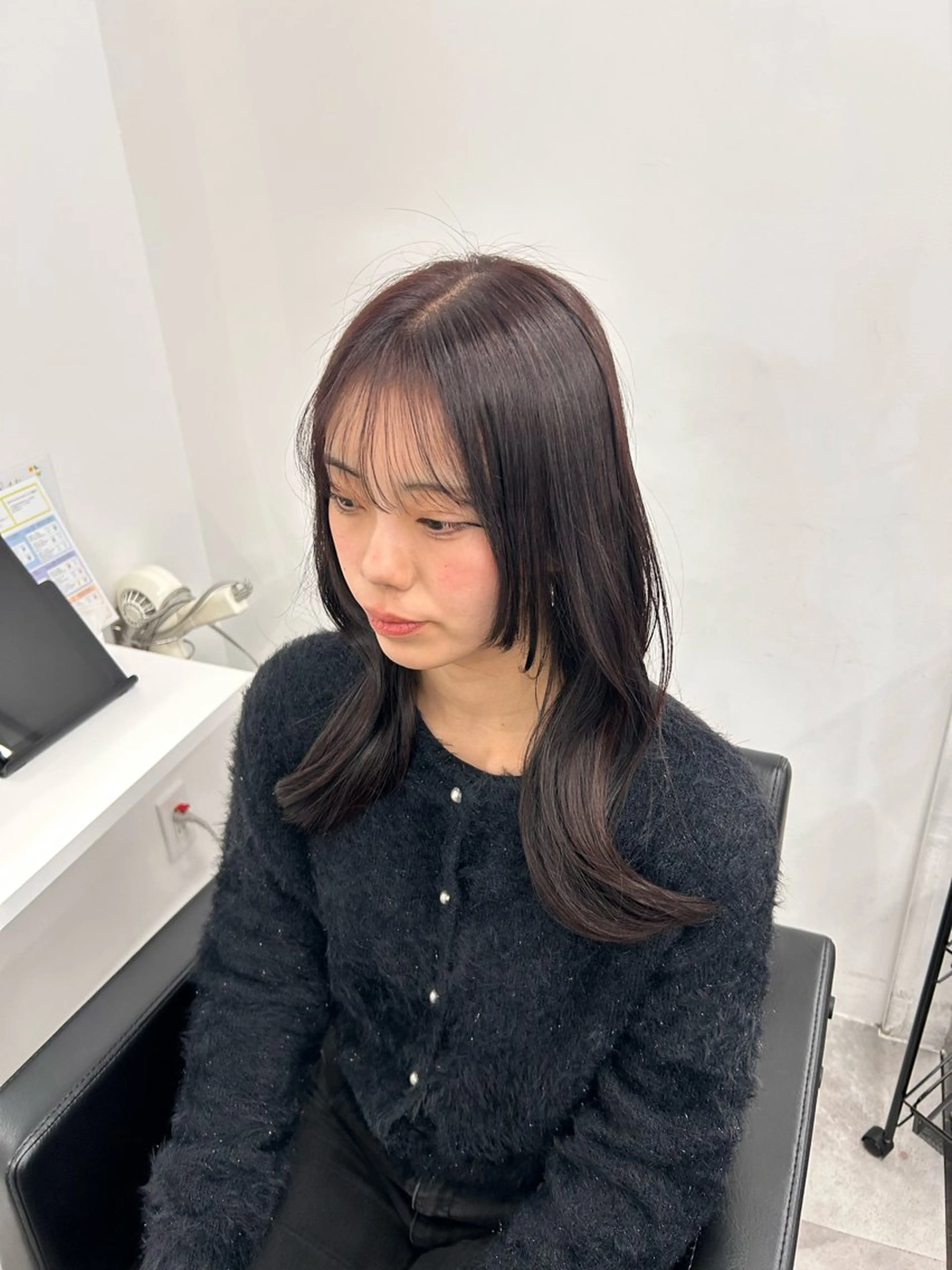 セミロング 内藤 友香のヘアスタイル