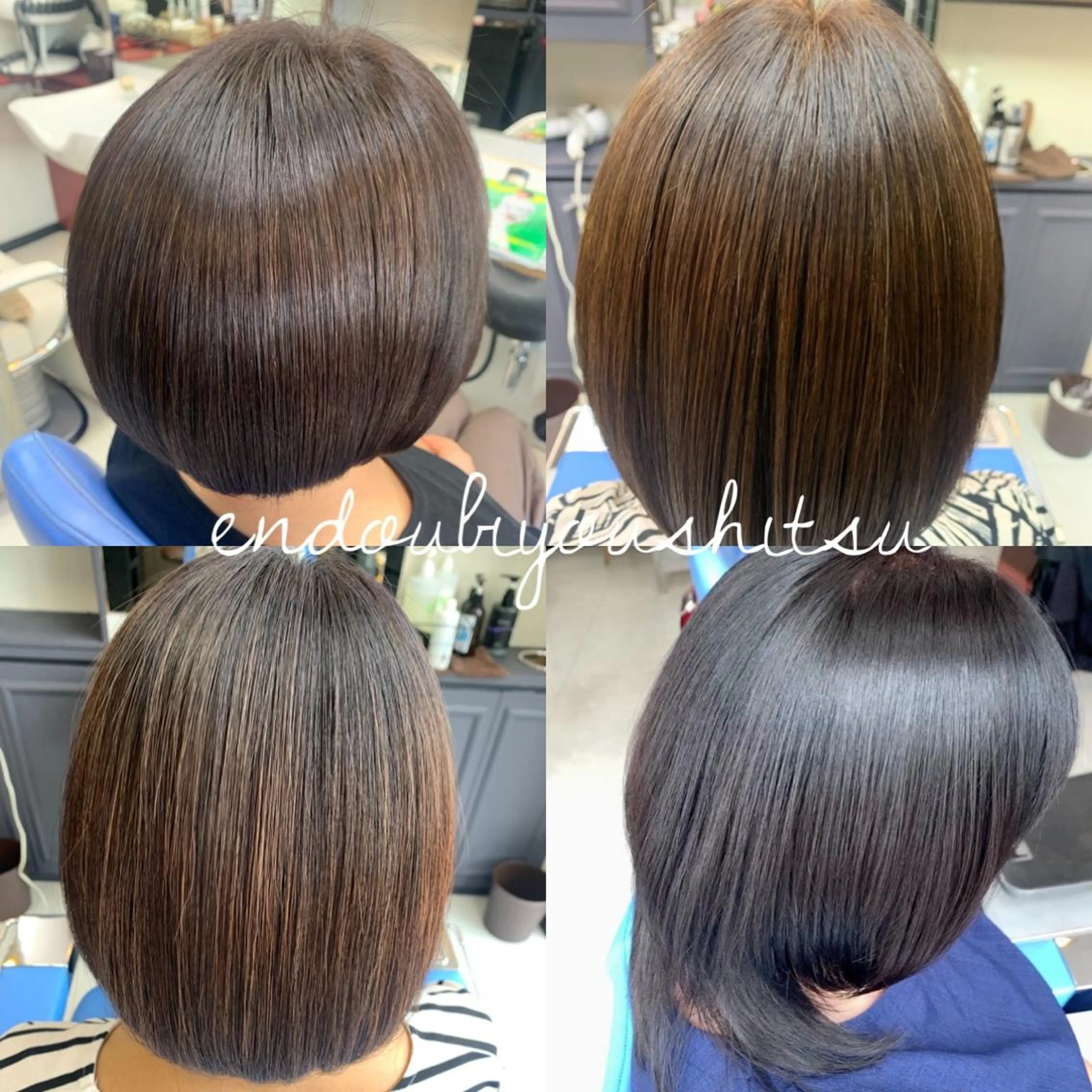 ショート 髪質改善 縮毛矯正 エンドウ コウスケのヘアスタイル