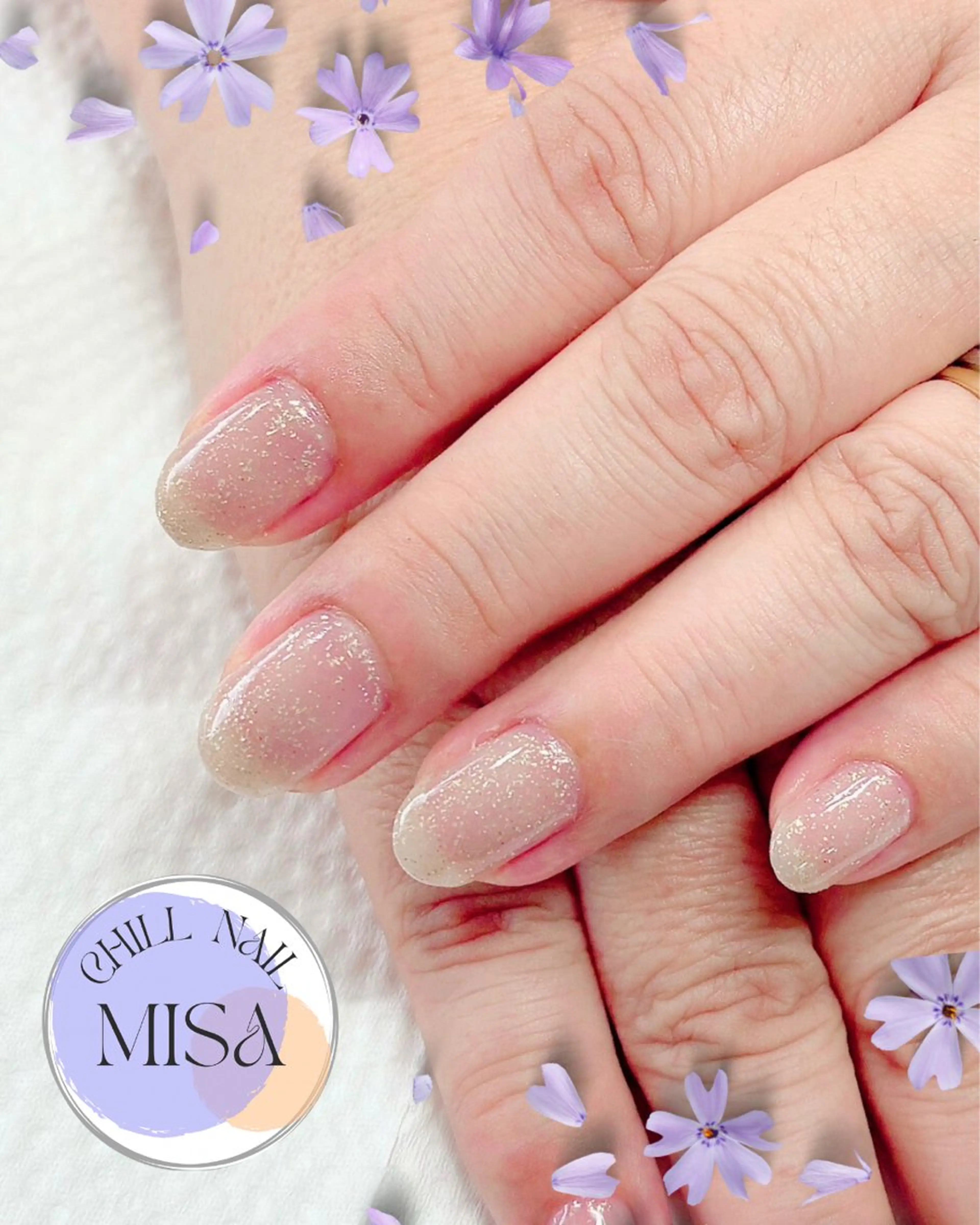 ネイル ワンカラーネイル CHILL NAIL 読谷村のネイルデザイン