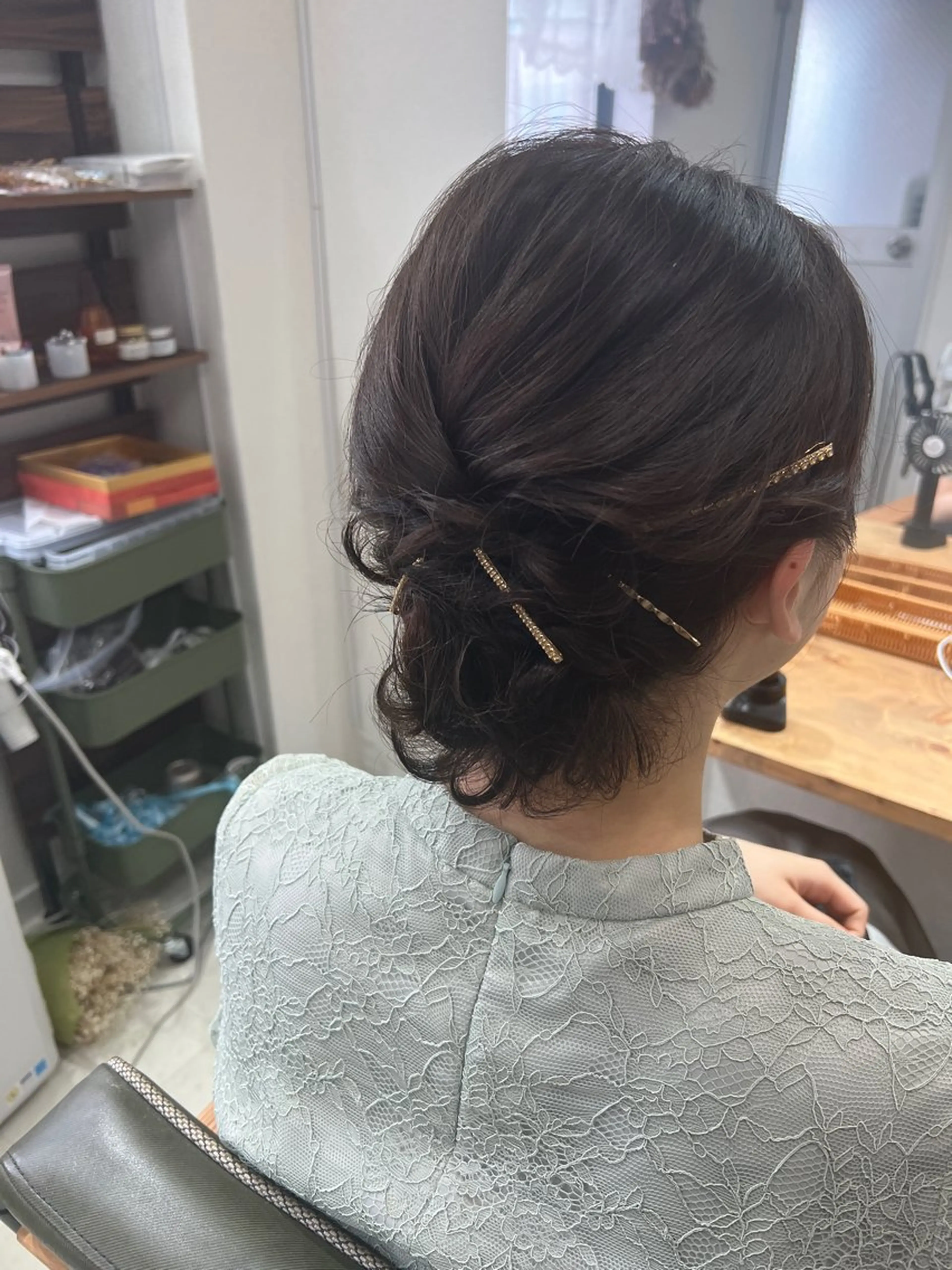 ミディアム ヘアアレンジ 山室 敬義のヘアスタイル