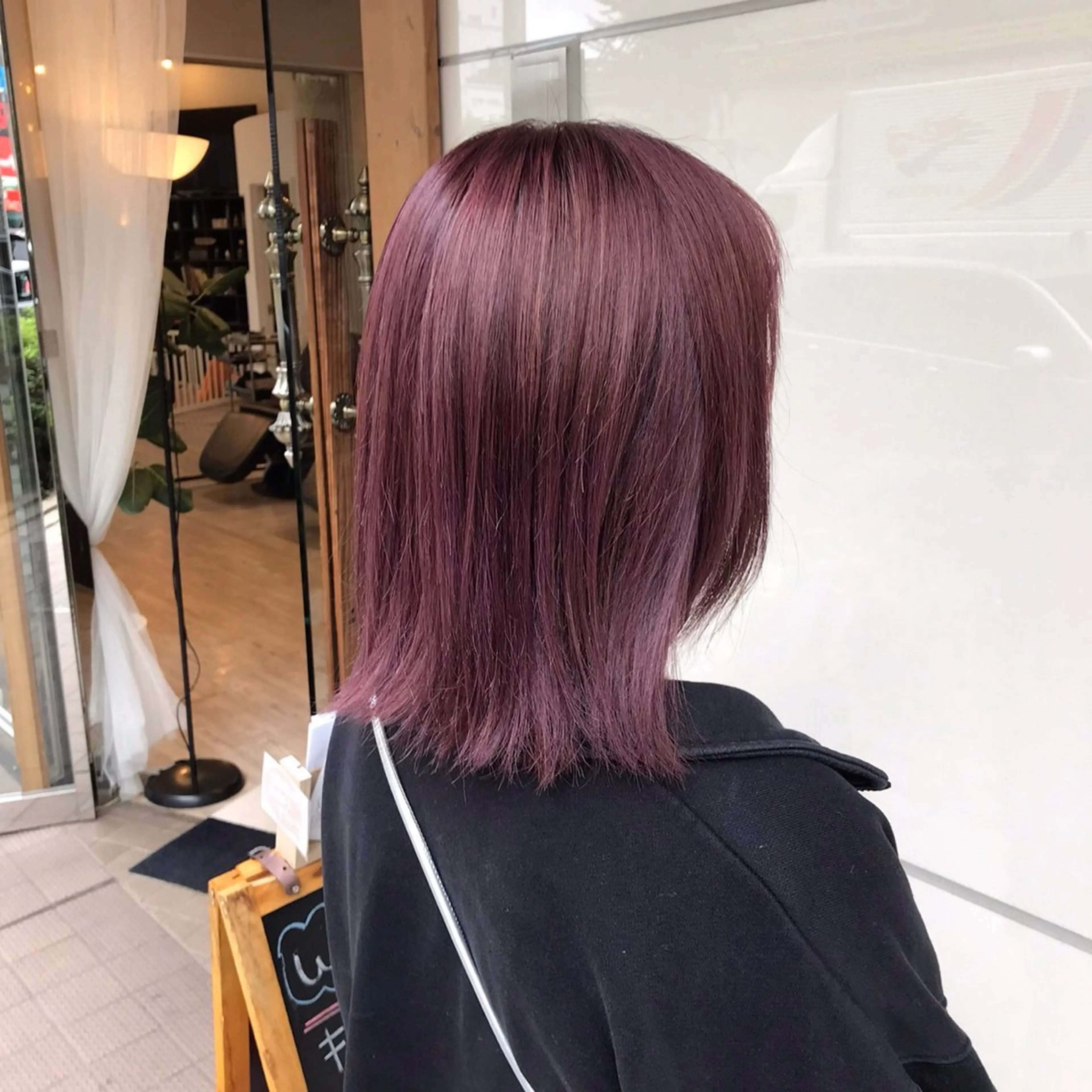 ミディアム カラー 髪質改善サロンUn reve c&cのヘアスタイル