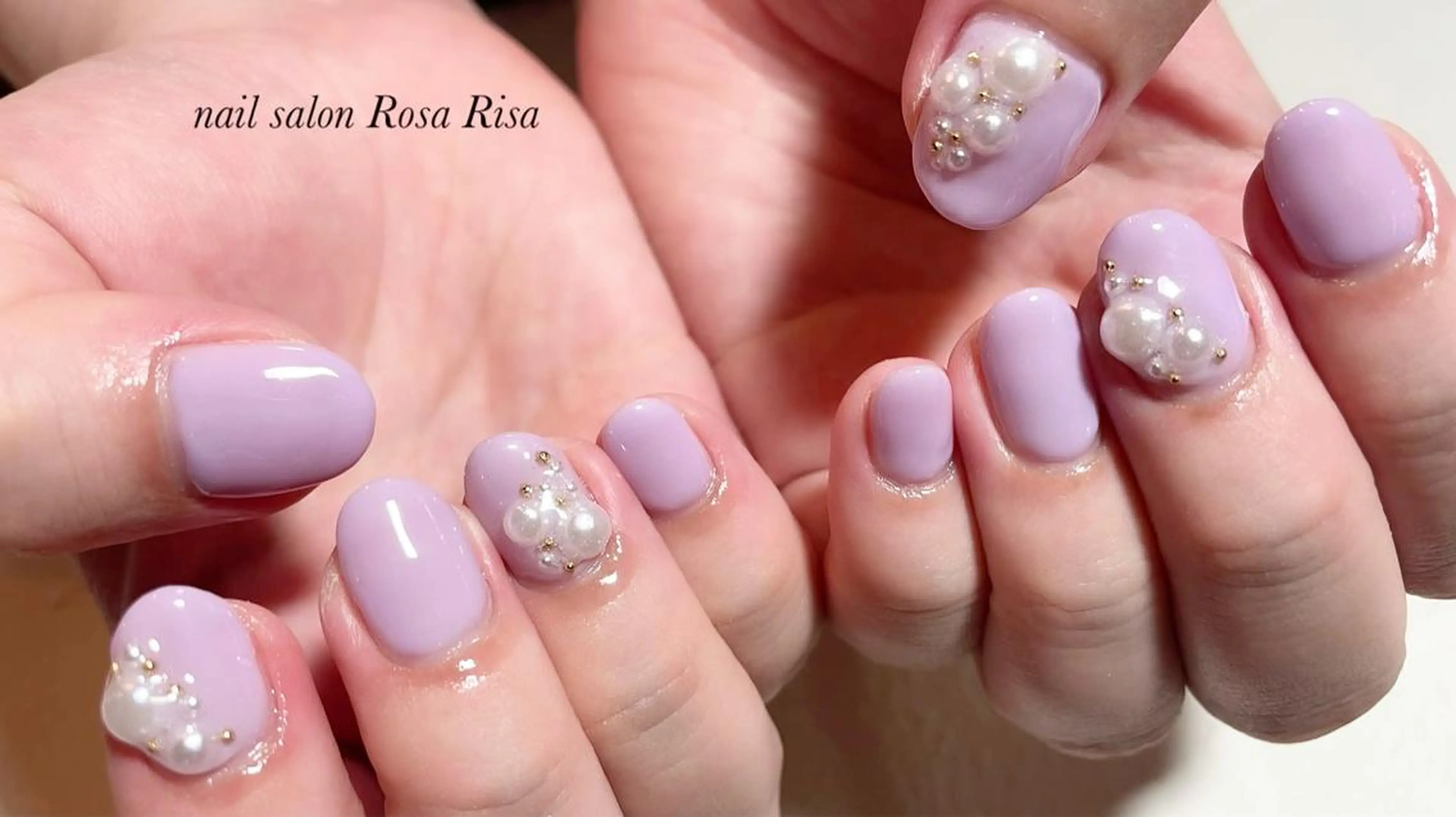 ミディアム ネイル ネイルスタジオ シェイクユアハンズのネイルデザイン