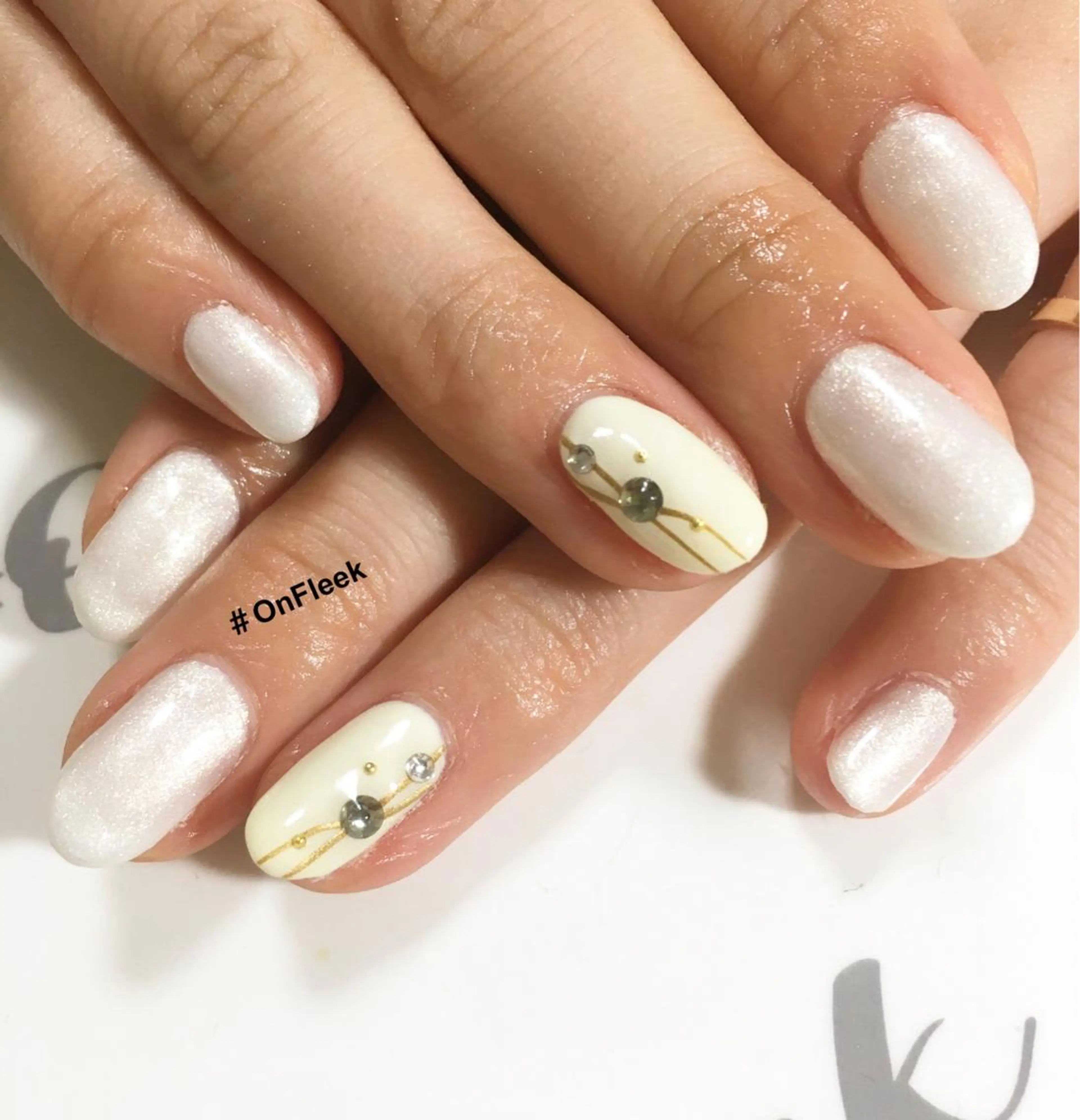 ネイル ハンドネイル NailSalon ＃OnFleekのネイルデザイン