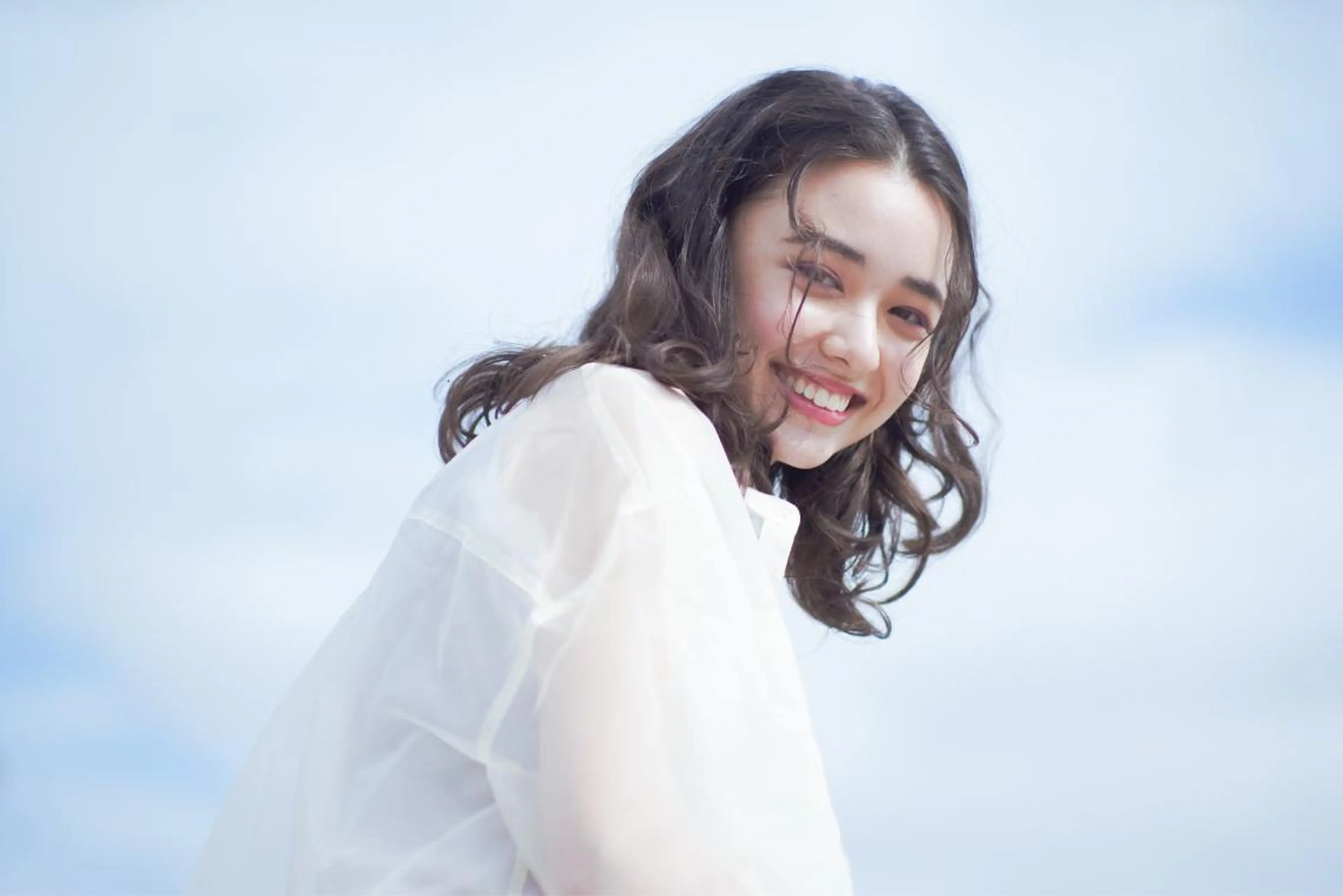 セミロング エンテ所属・en-te:堀 恵里那のヘアスタイル