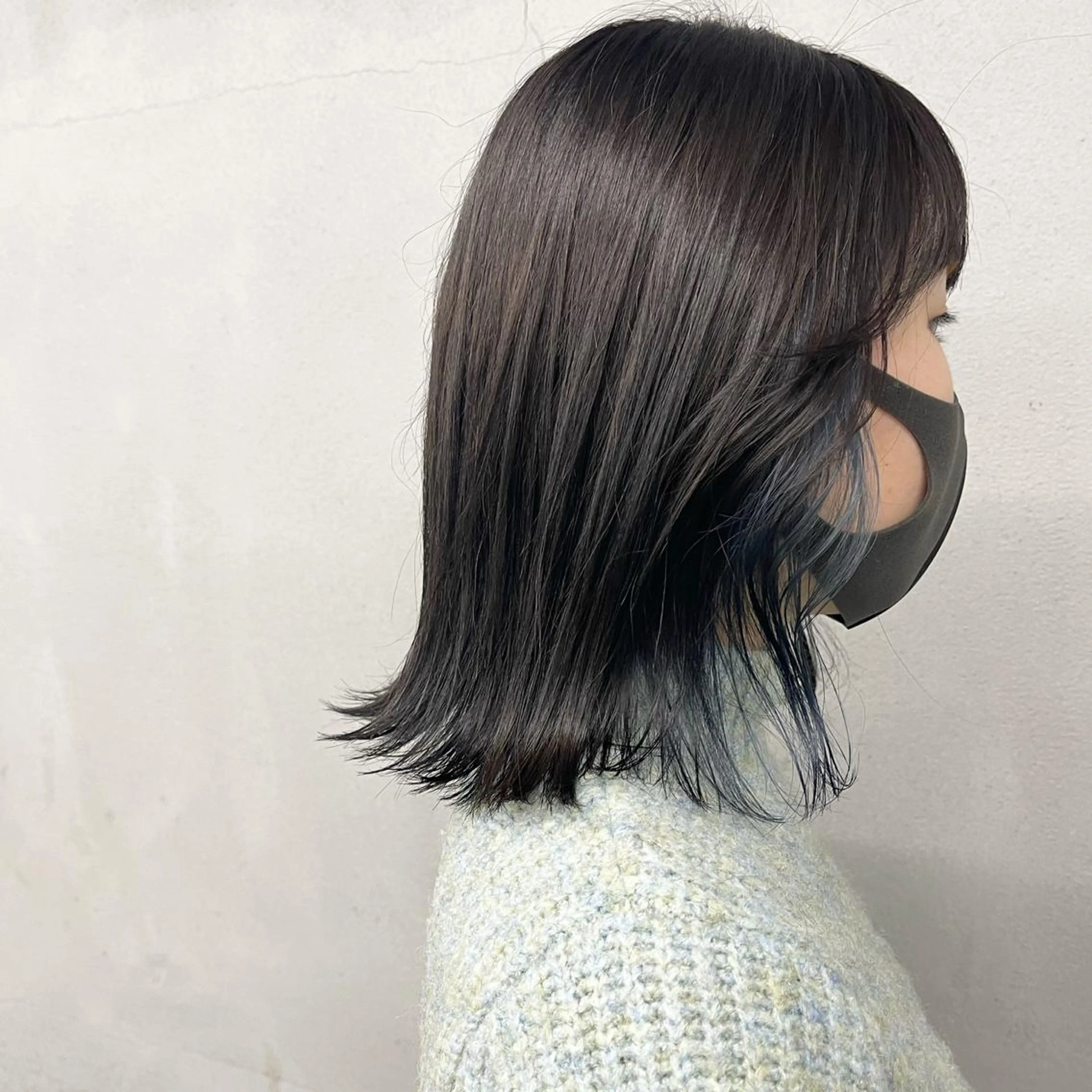 ミディアム 柏 ウルフ/レイヤー 田中佐和🐺のヘアスタイル