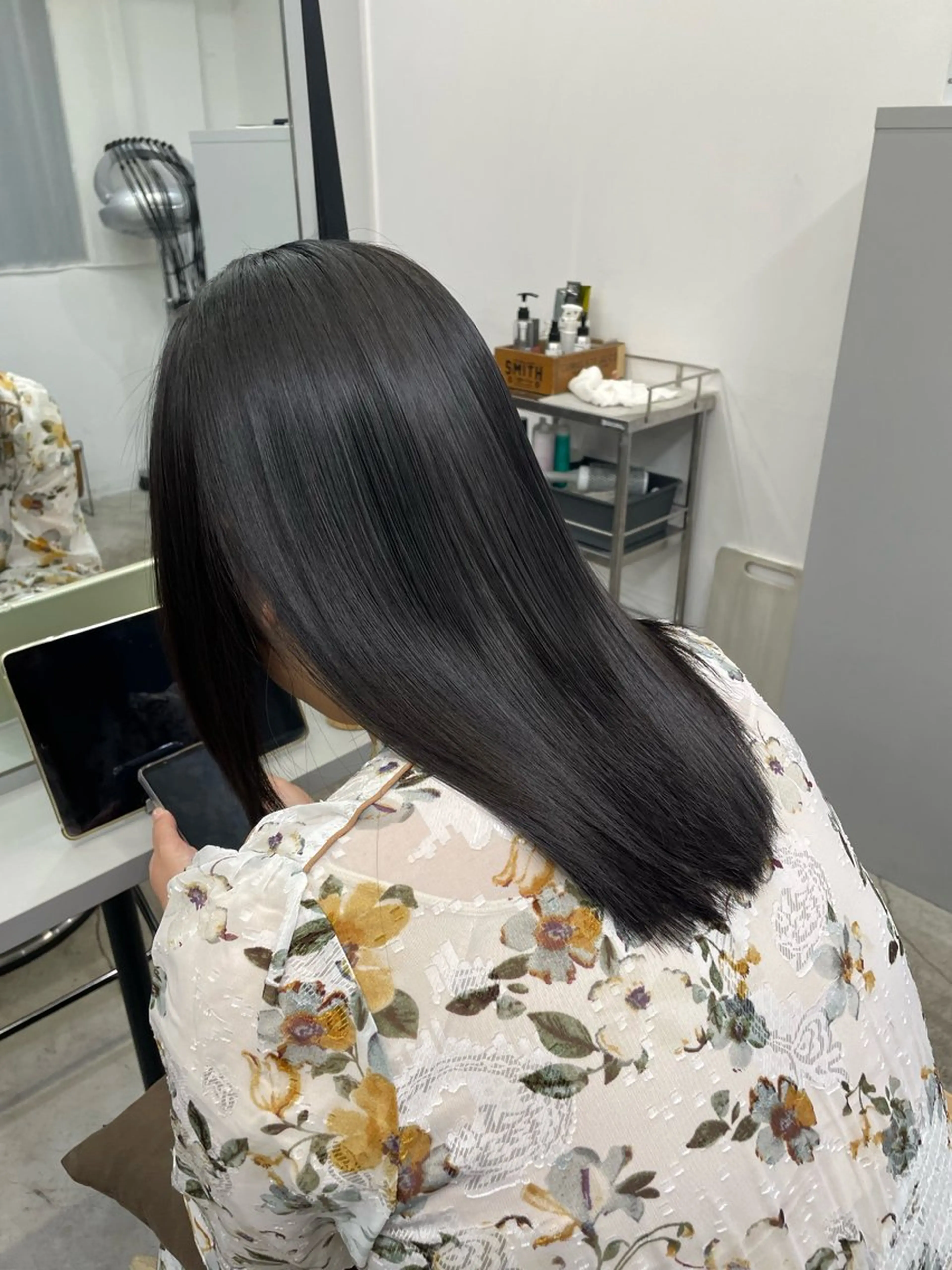 髪質改善【禁断の配合ヘアサプリ込み※癖は伸びません】(巻ける/地毛風/シャキンとしない自然な仕上がり/美髪矯正)の写真