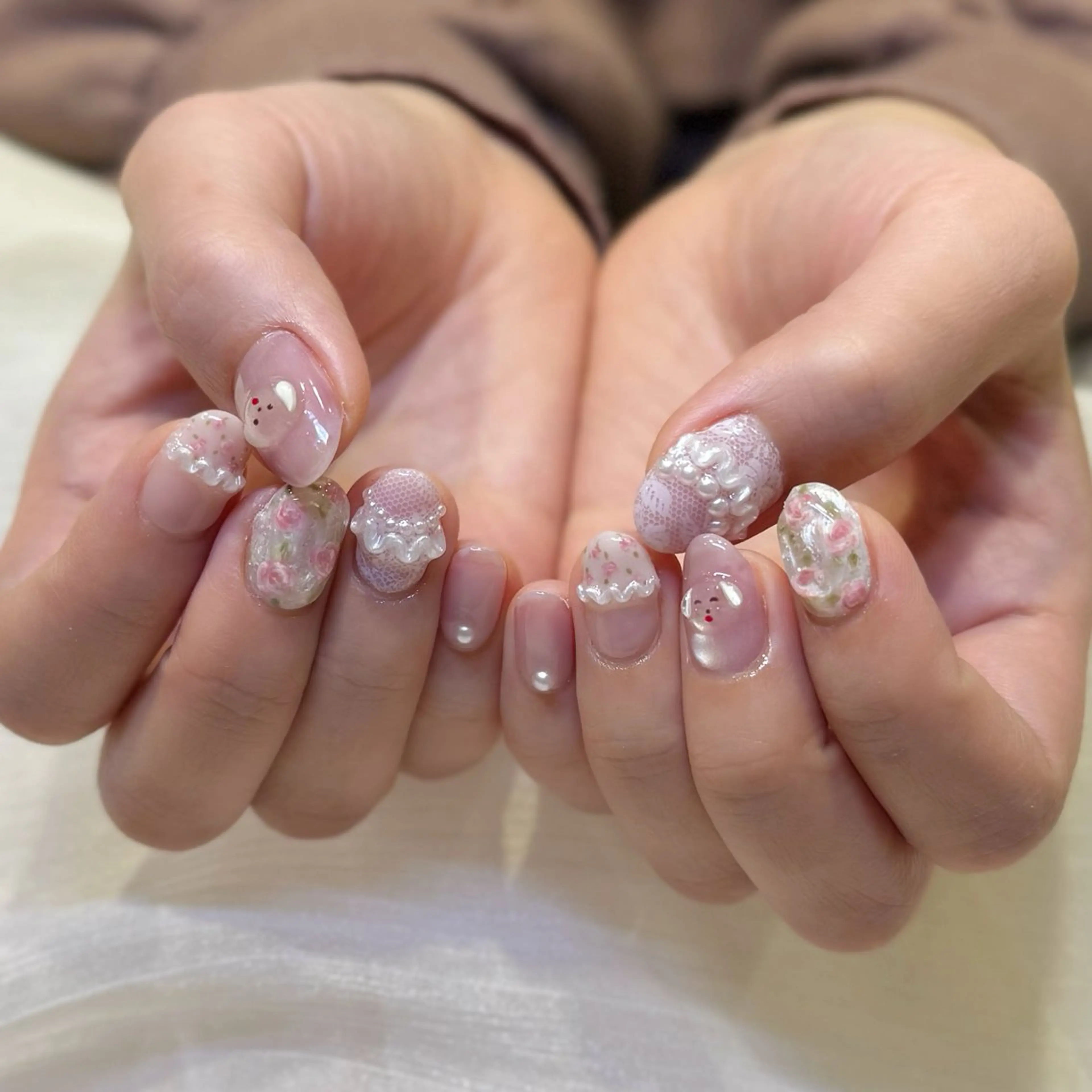 ネイル ハンドネイル 新井 ひなののネイルデザイン