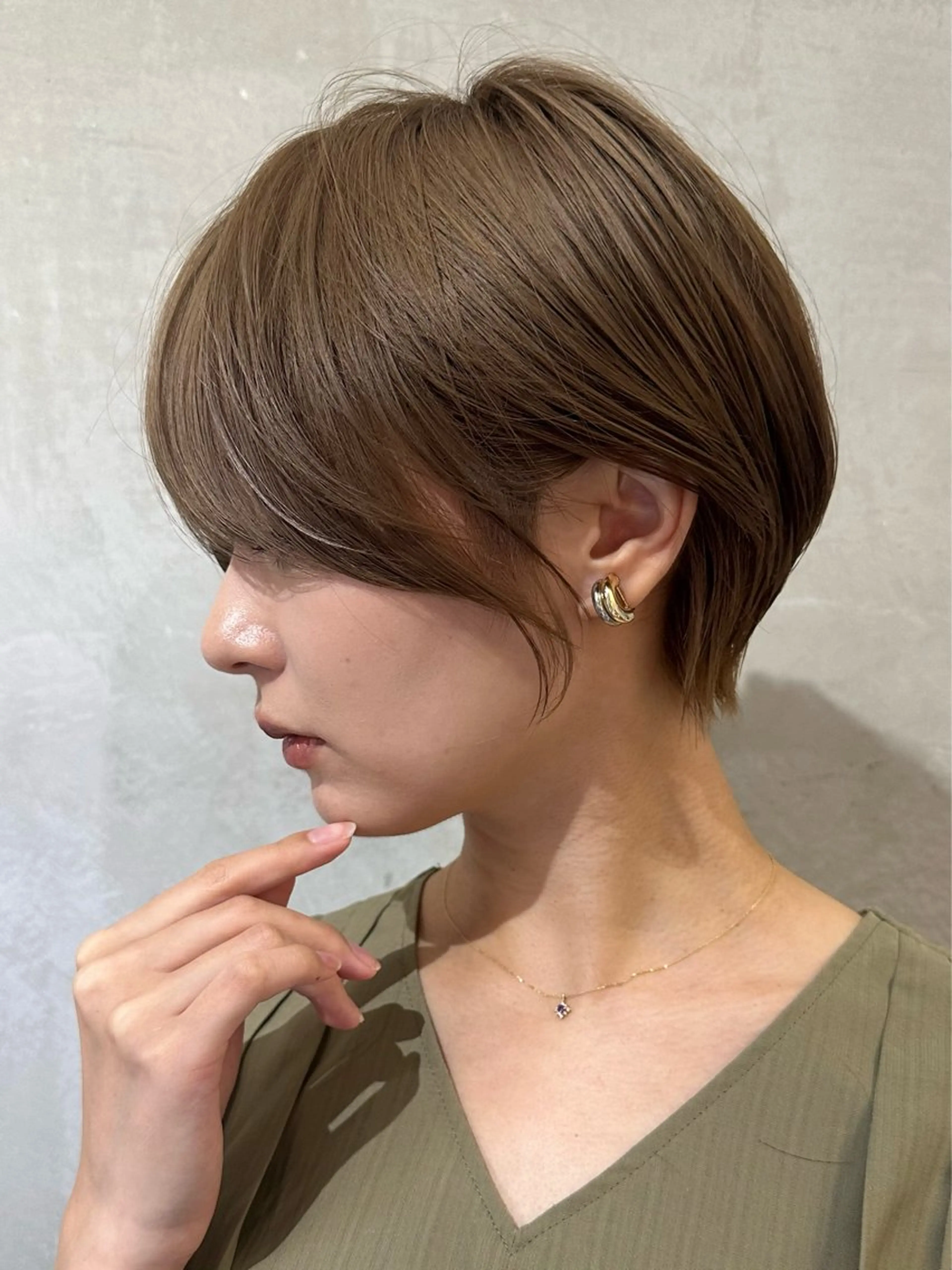 ショート カット ヘアカラー トリートメント ヘッドスパ taiga レイヤー /髪質改善/矯正🌈のヘアスタイル