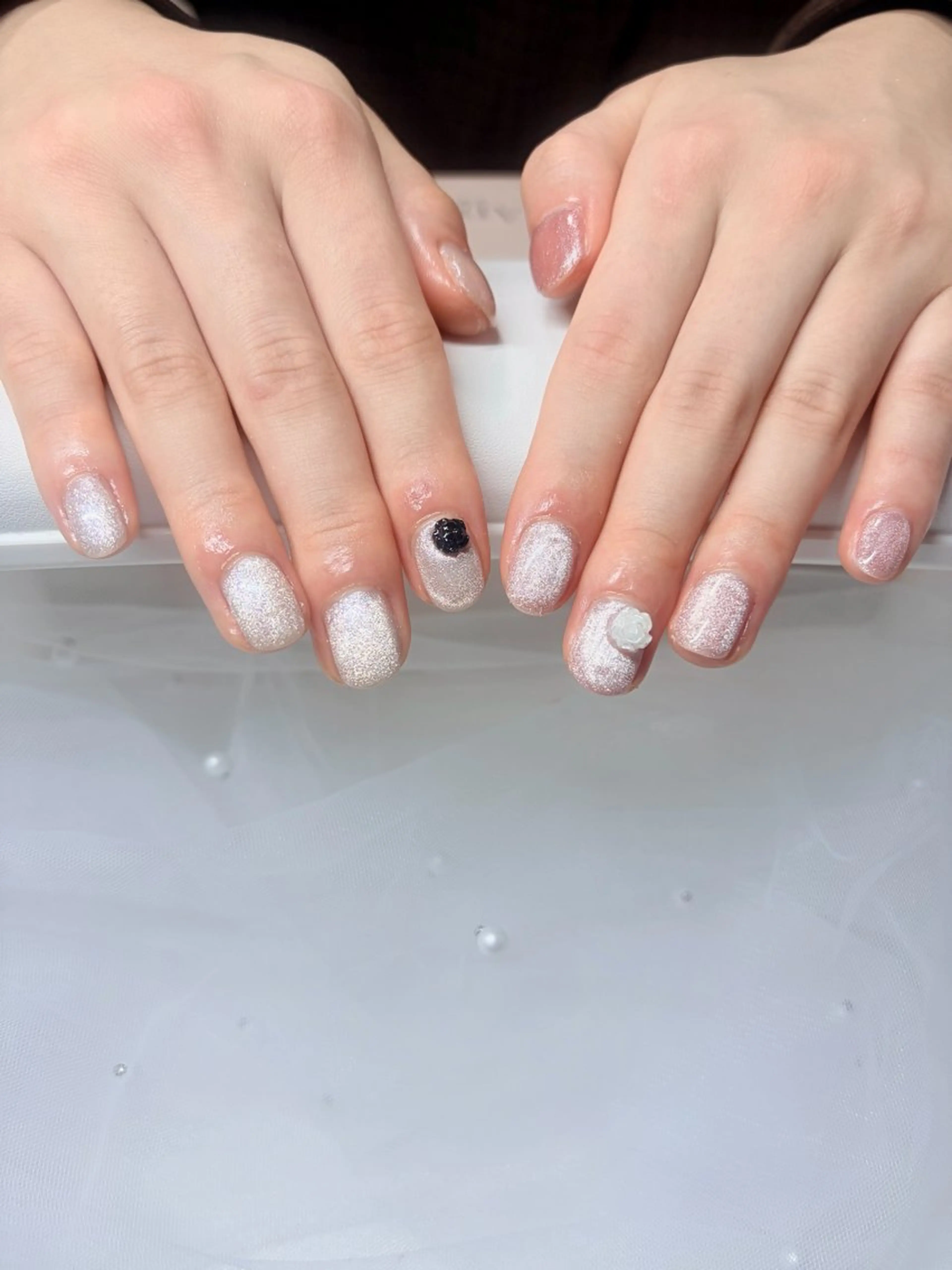 ネイル マグネットネイル yuko 〜be 高槻店💅のネイルデザイン