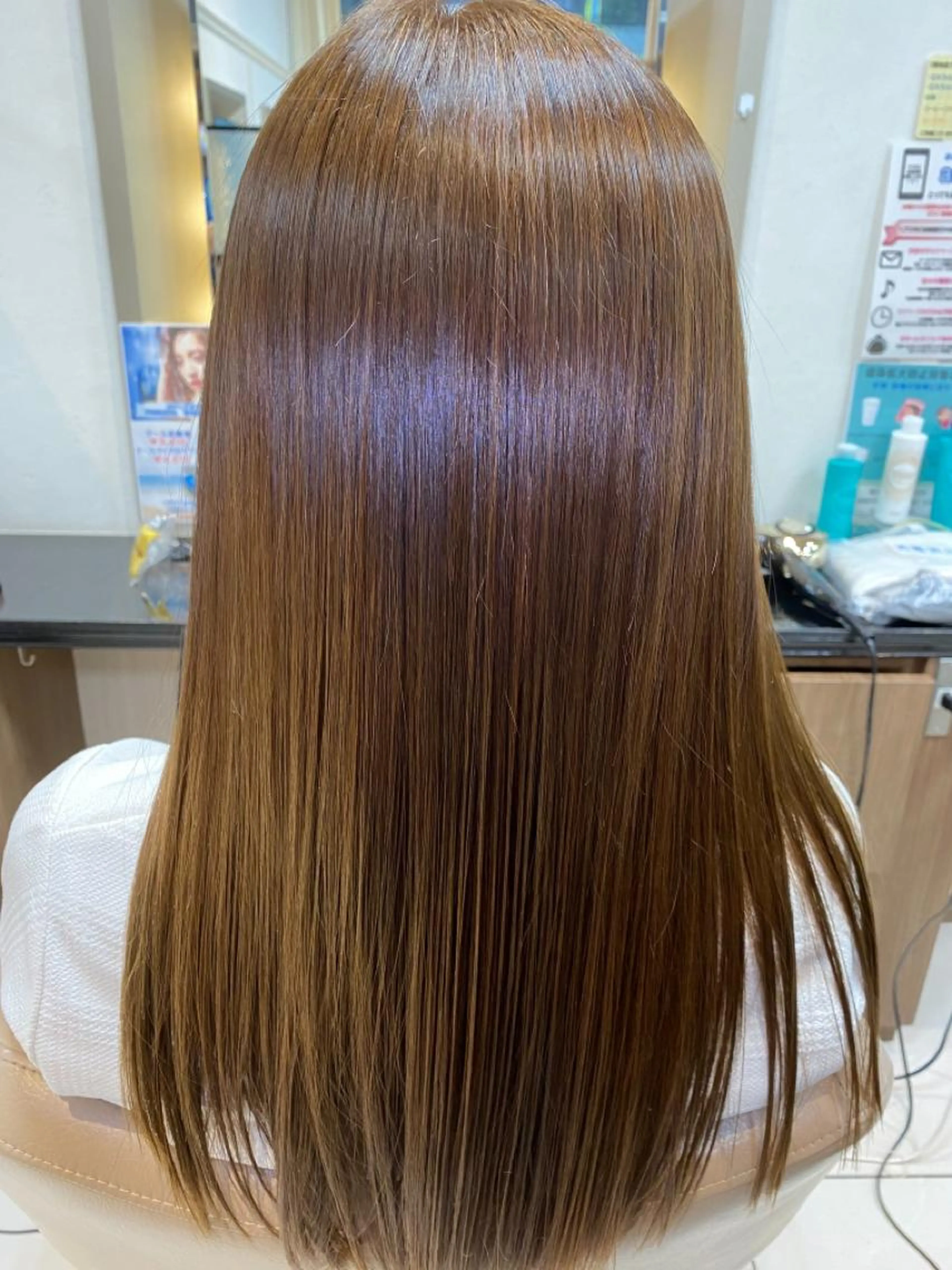 人気No.1❄️回数を重ねるたびに強く綺麗になる❄️縮毛矯正のケアに最適❄️カット＋髪質改善美髪酸熱トリートメントの写真