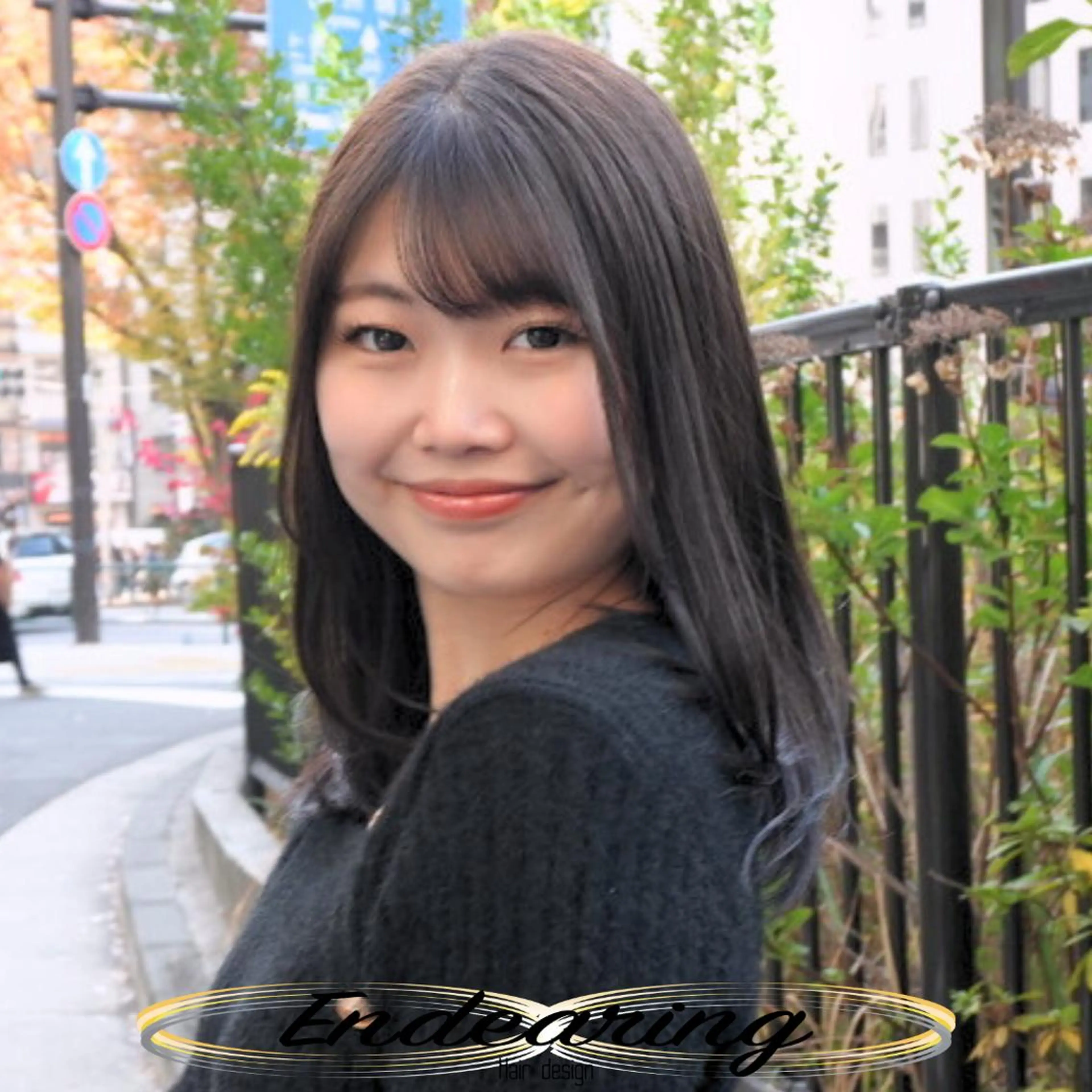 ロング 小顔カット カット ヘアカラー Endearing 銀座/YOKOのヘアスタイル