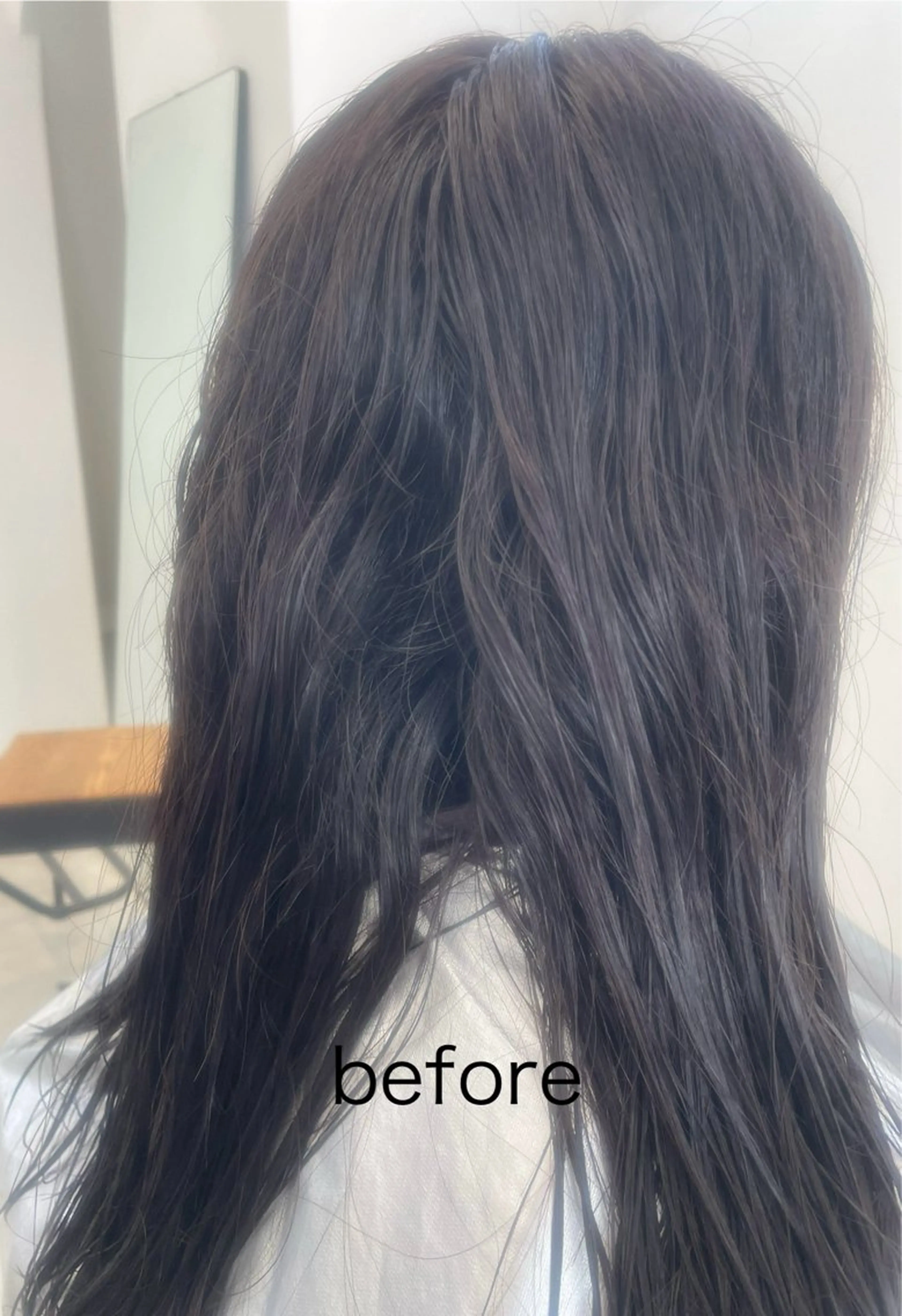 ロング ロング 縮毛矯正 あゆみ 🍀のヘアスタイル