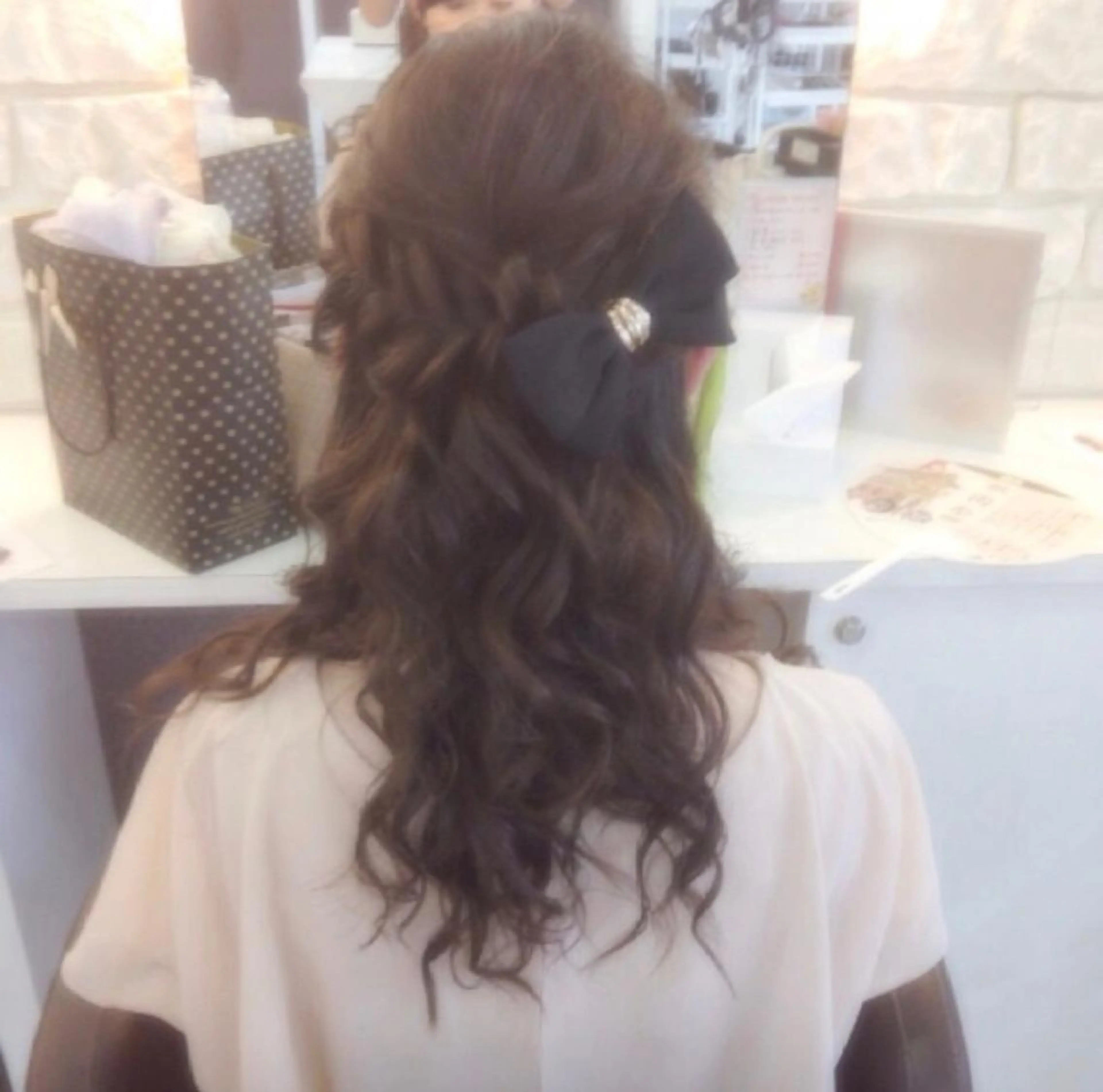 ヘアアレンジ 福永 里奈のヘアスタイル